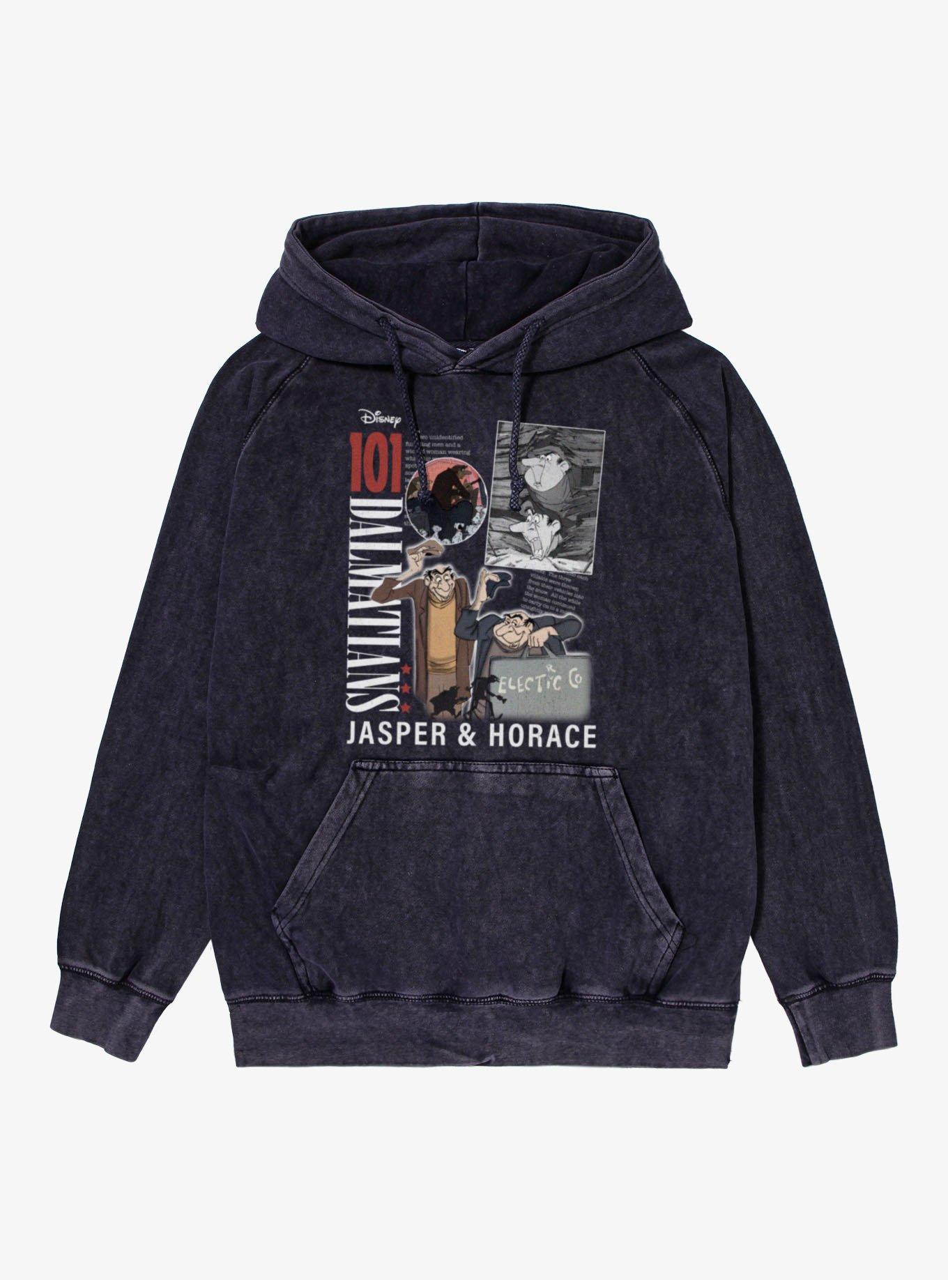 Disney 101 Dalmatians Jasper And Horace Mineral Wash Hoodie