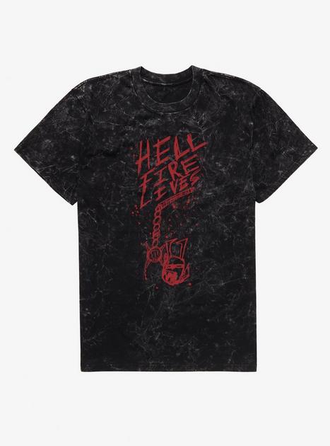 Stranger Things Hellfire Lives Snake Blood T-Shirt - BLACK | Hot Topic