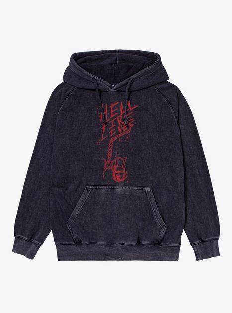 Stranger Things Hellfire Lives Snake Blood Hoodie - BLACK | Hot Topic