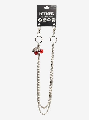 Cherry 18 Inch & 20 Inch Double Wallet Chain | Hot Topic