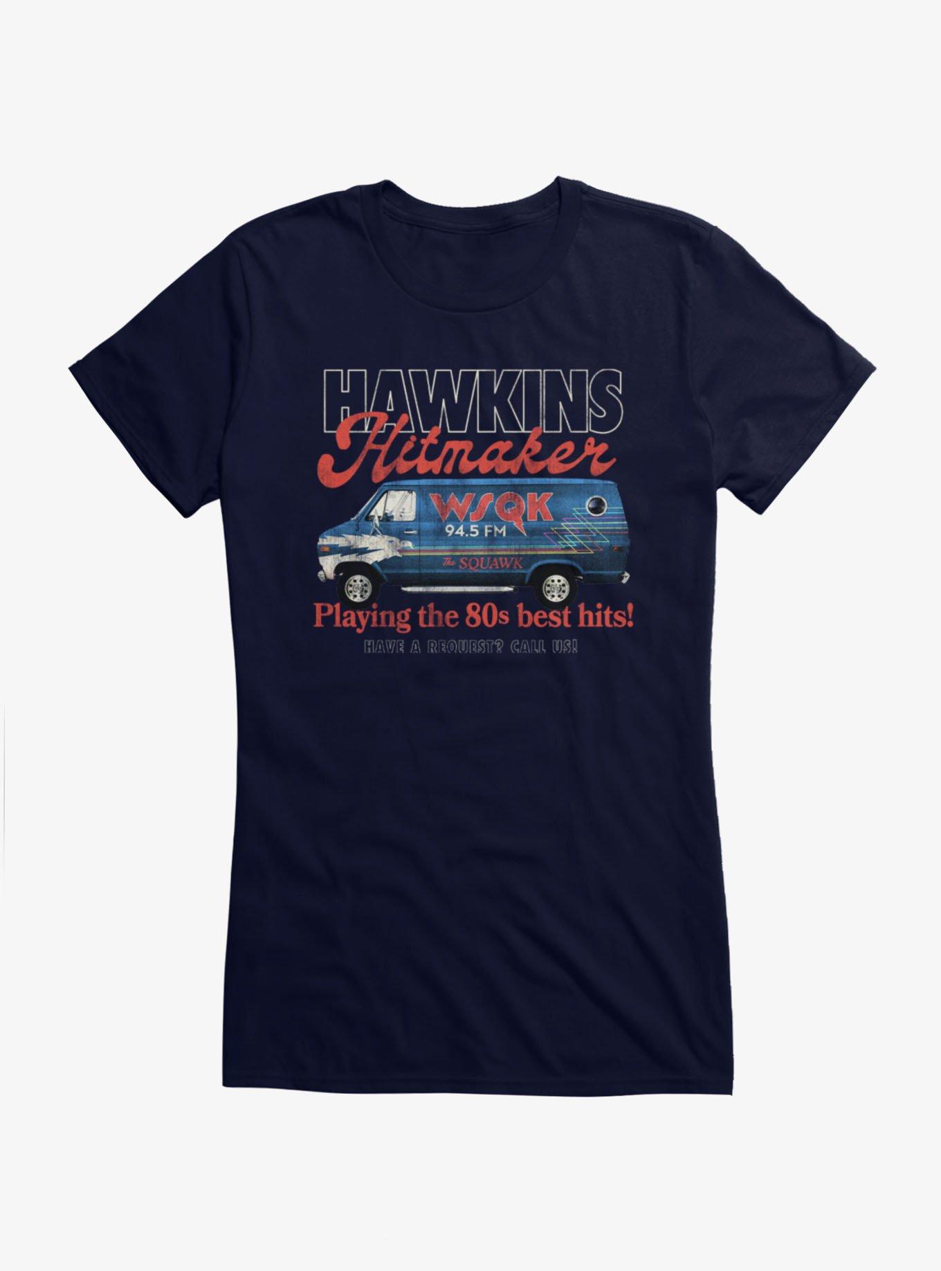 Stranger Things WSQK The 80'S Van Girls T-Shirt