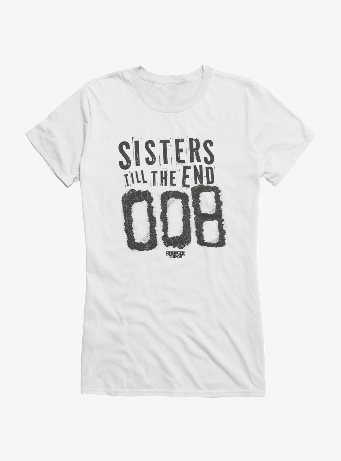 Stranger Things Sisters To The End 008 Girls T-Shirt, , hi-res
