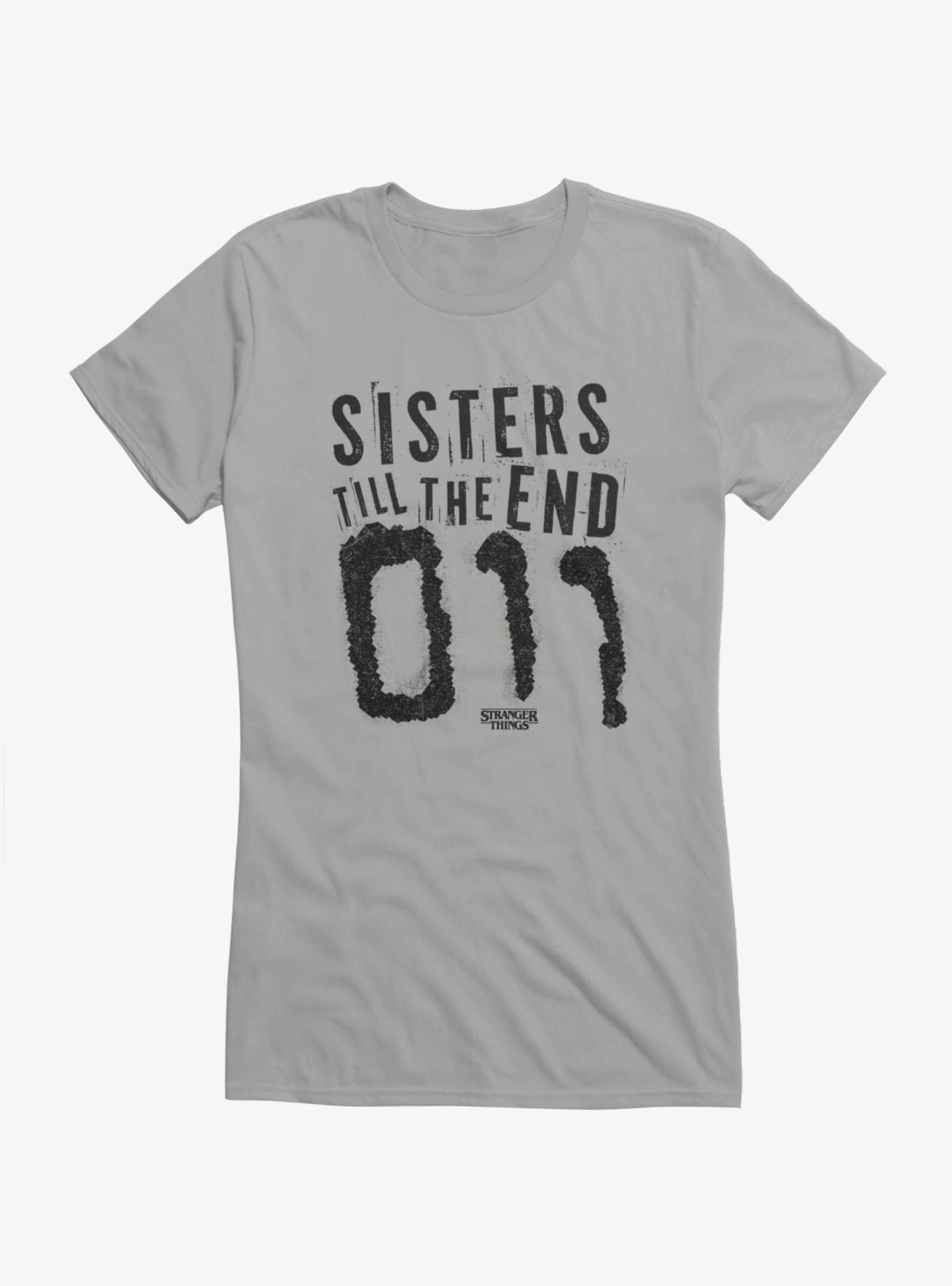 Stranger Things Sisters To The End 011 Girls T-Shirt, , hi-res