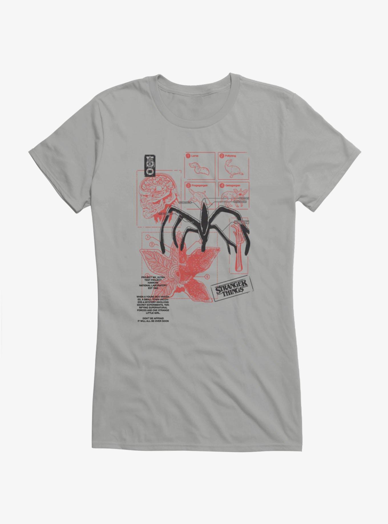Stranger Things Project Mk Ultra Girls T-Shirt