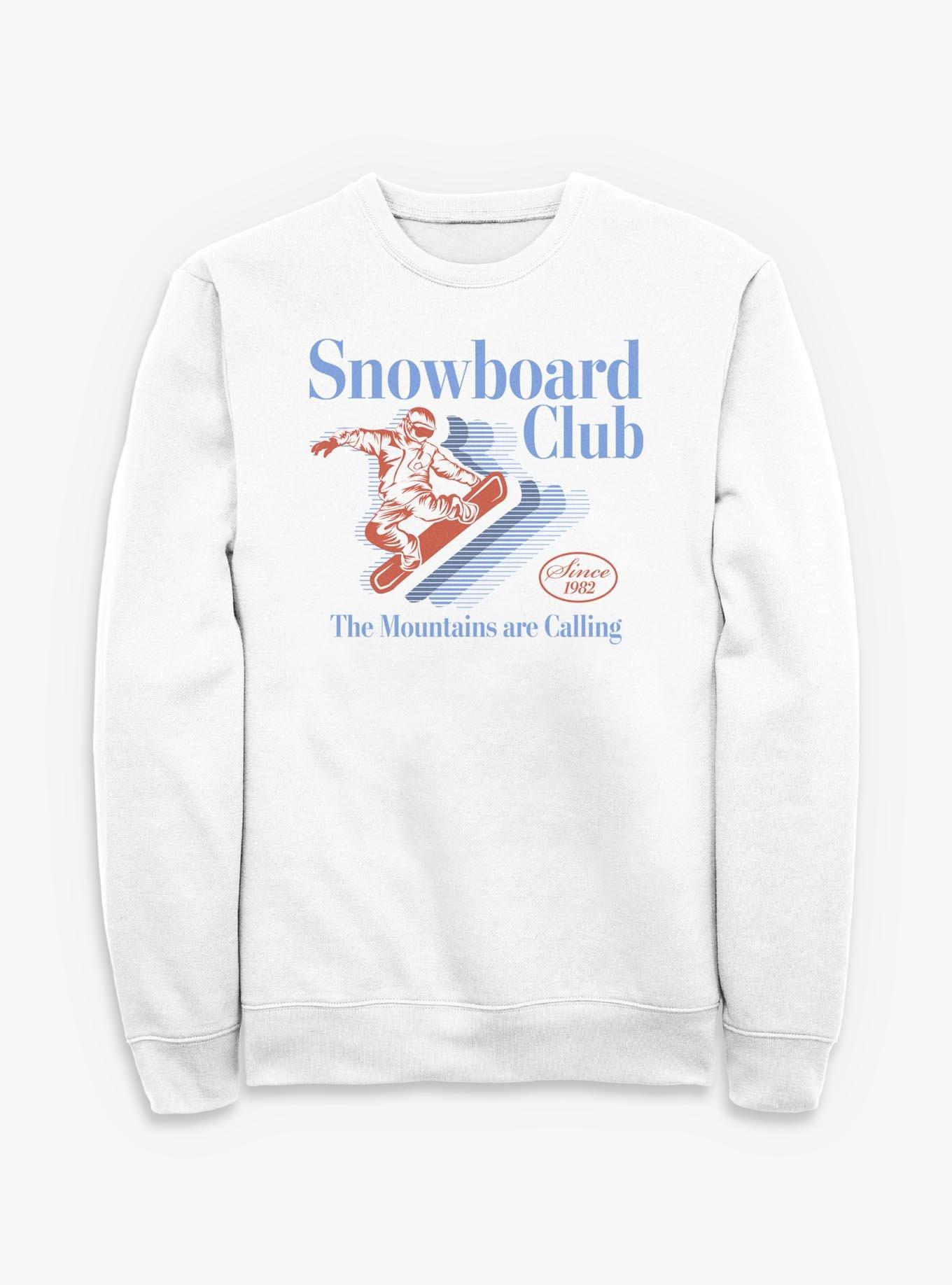 Snowboard Club Sweatshirt, , hi-res