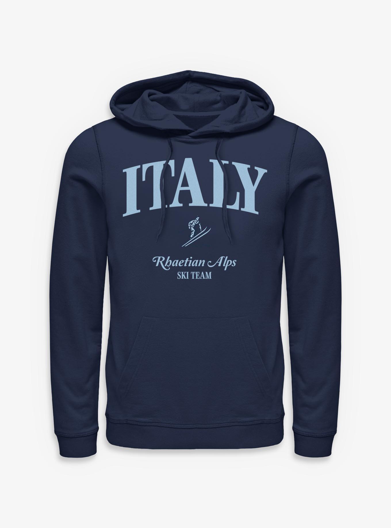 Italy Rhaetian Alps Ski Team Hoodie