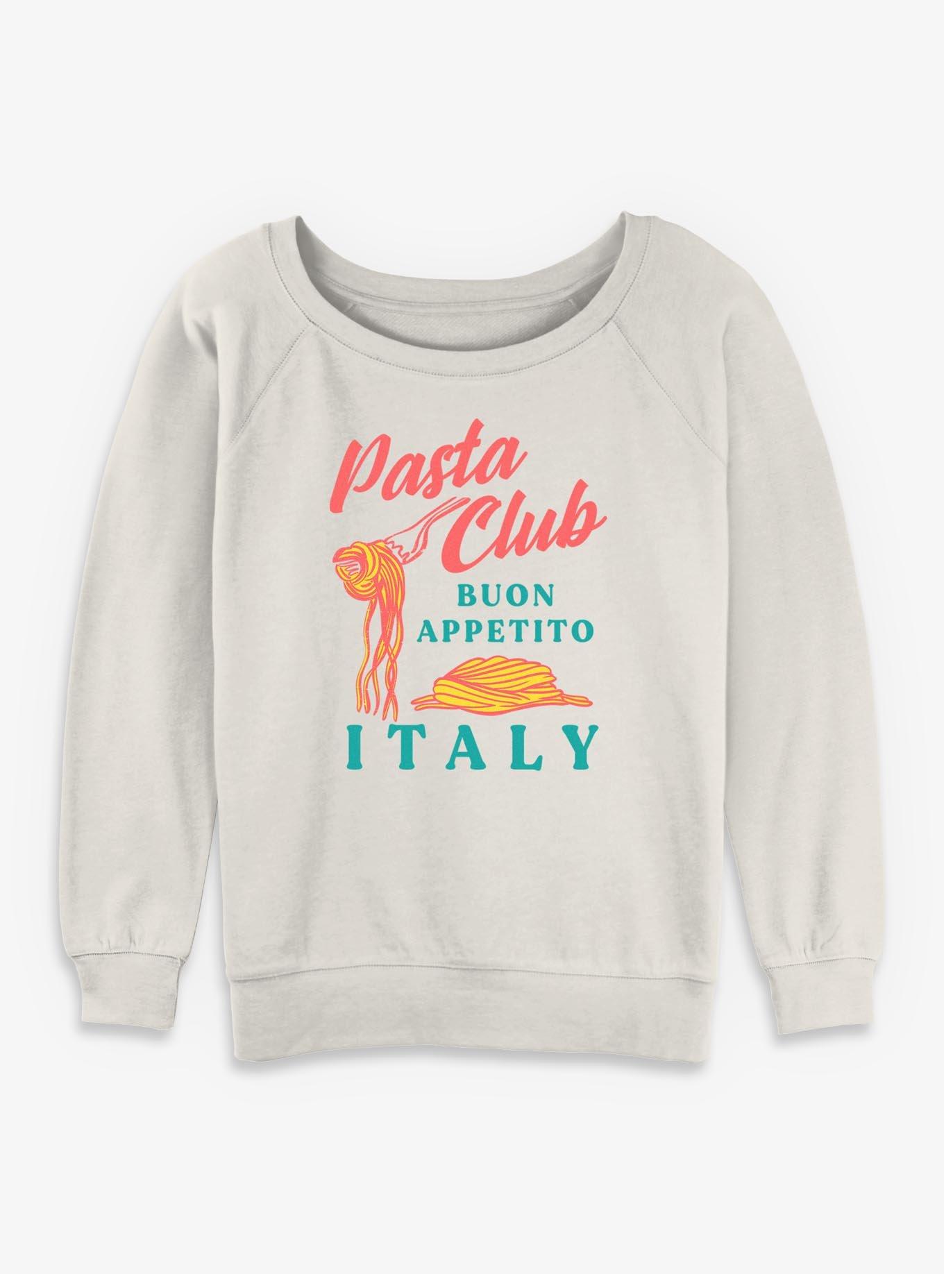 Pasta Club Italy Girls Slouchy Sweatshirt, , hi-res
