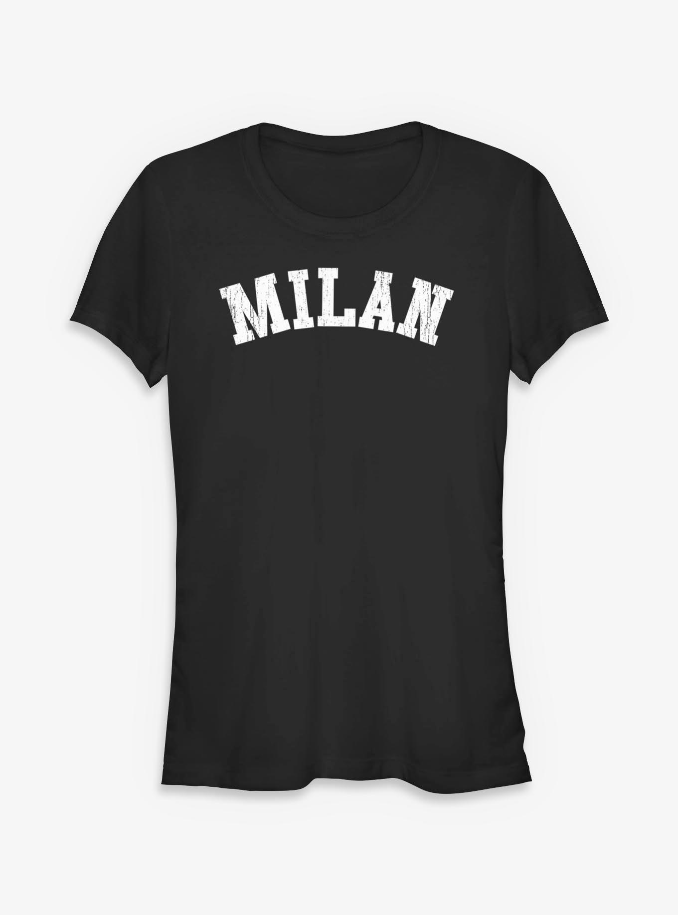 Milan Italy Girls T-Shirt