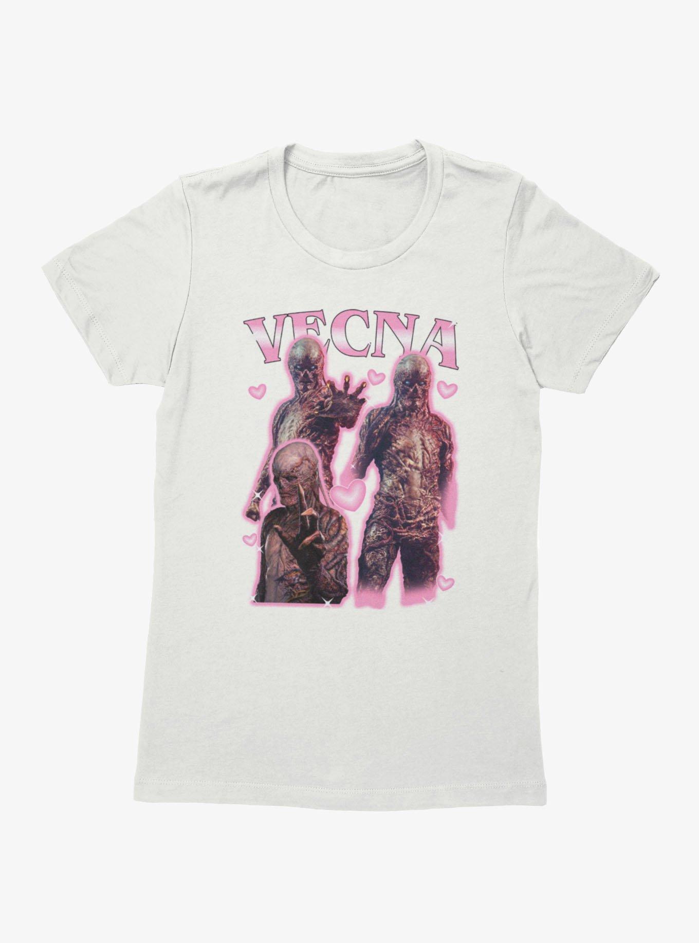 Stranger Things Vecna Love Collage Womens T-Shirt, , hi-res