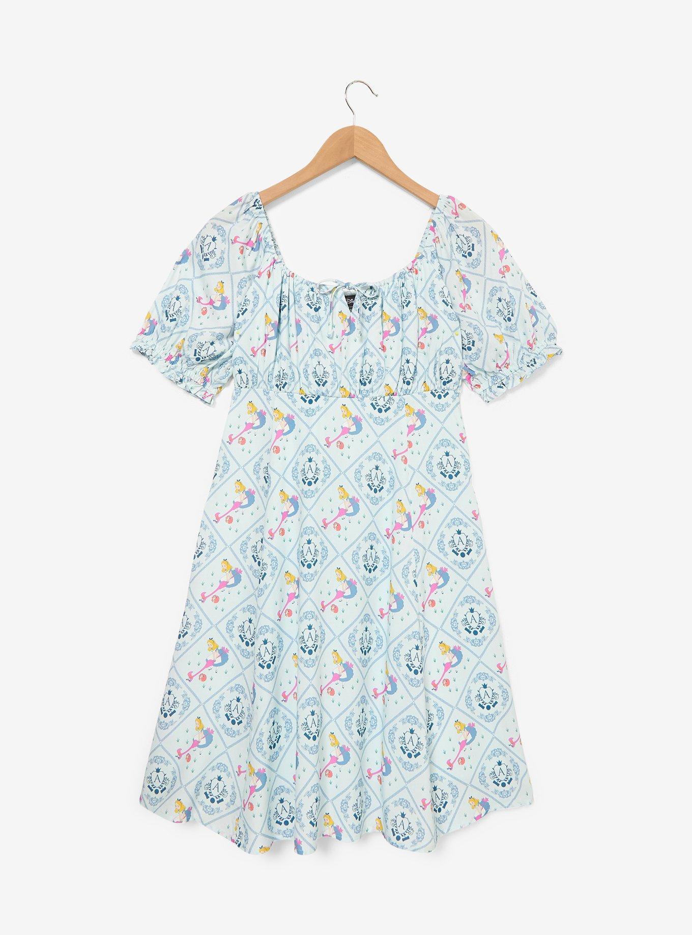 Disney Alice in Wonderland Croquet Diamonds Empire Waist Dress ...