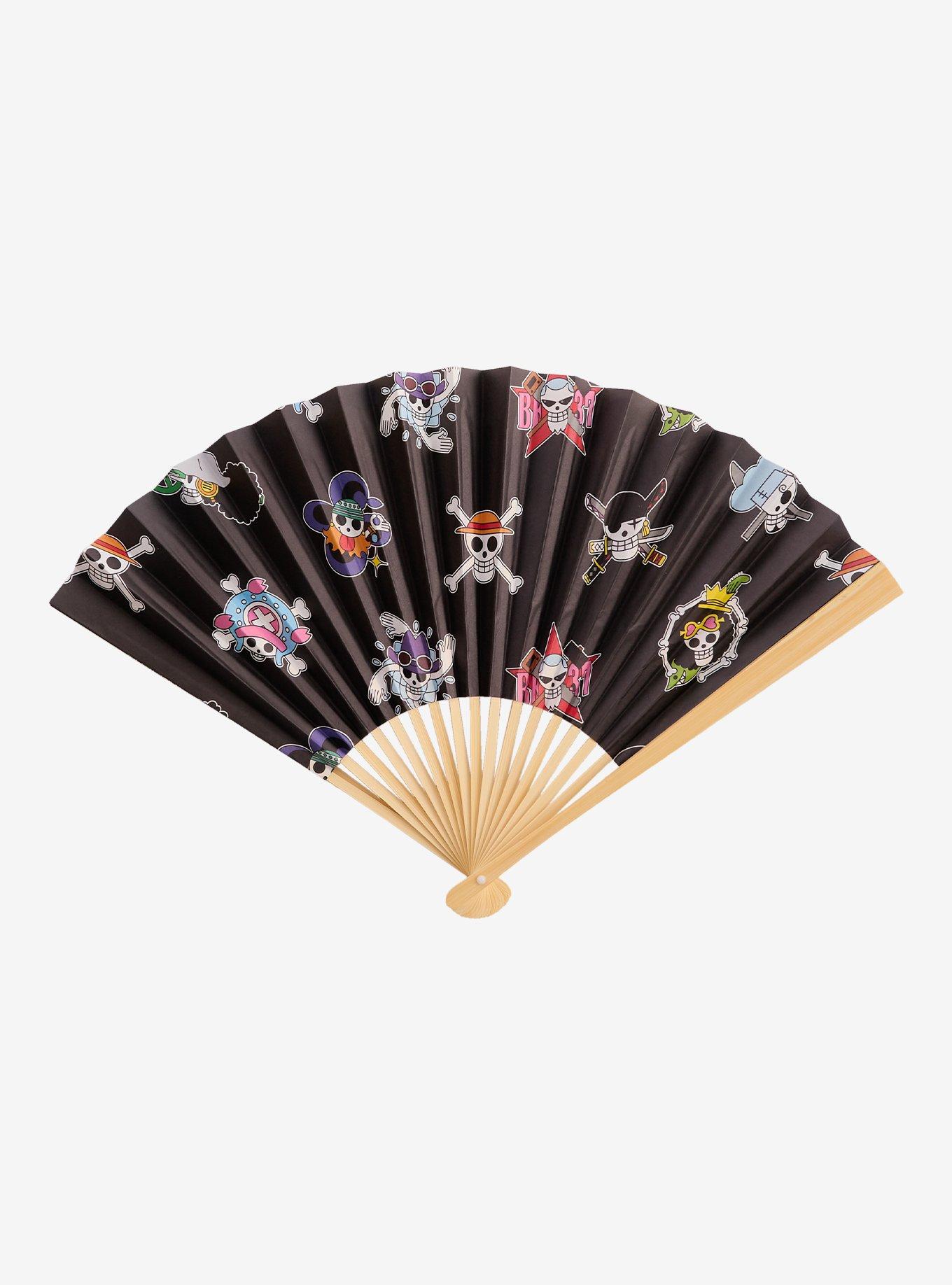 One Piece Characters Double-Sided Handheld Fan, , hi-res