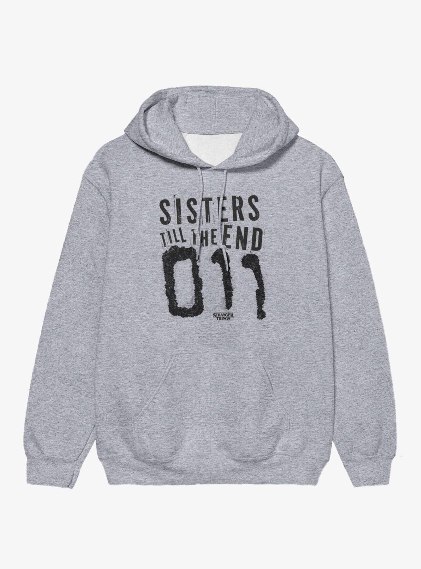 Stranger Things Sisters To The End 011 Hoodie, , hi-res