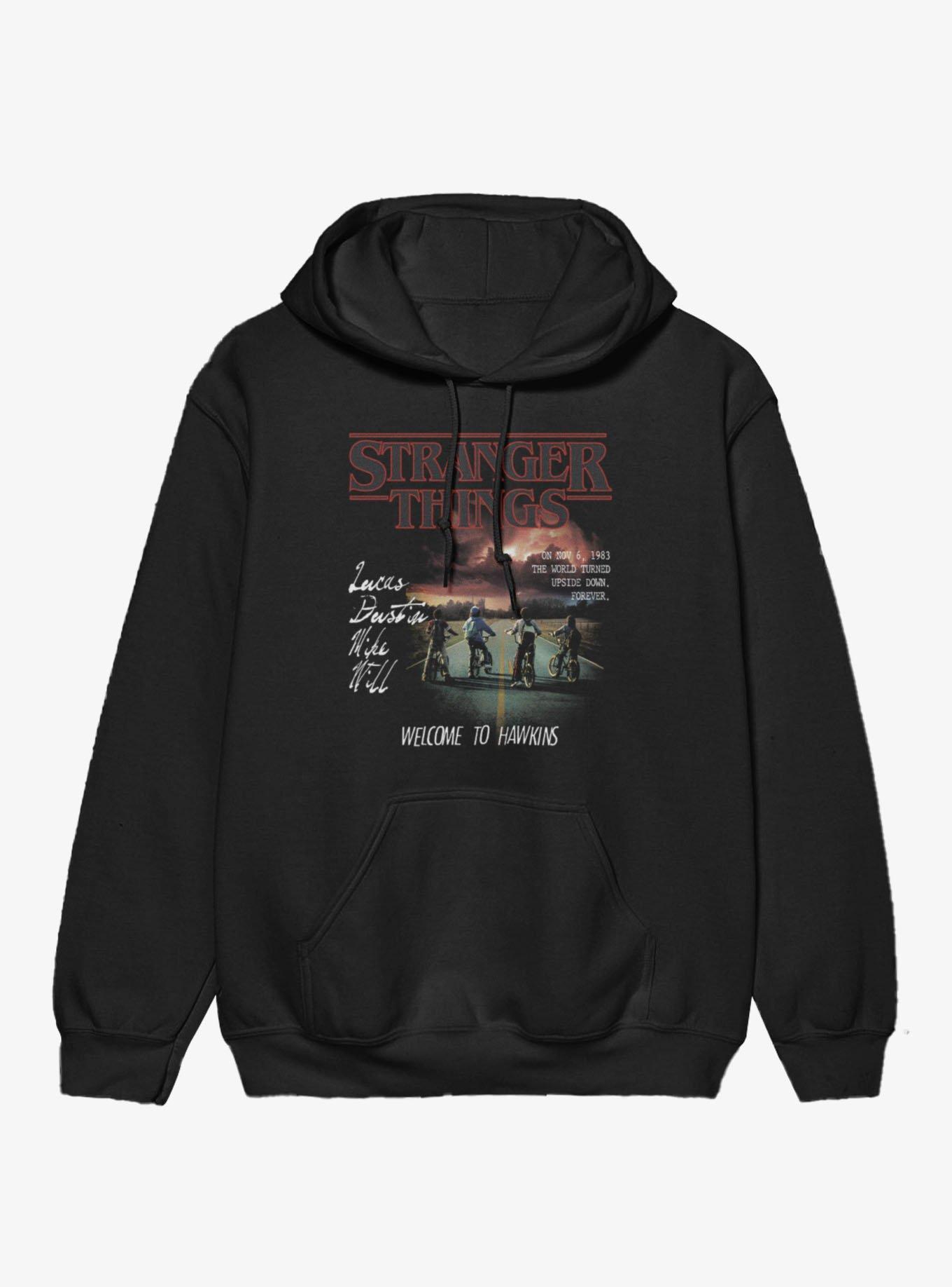 Stranger Things Welcome To Hawkins Hoodie, , hi-res