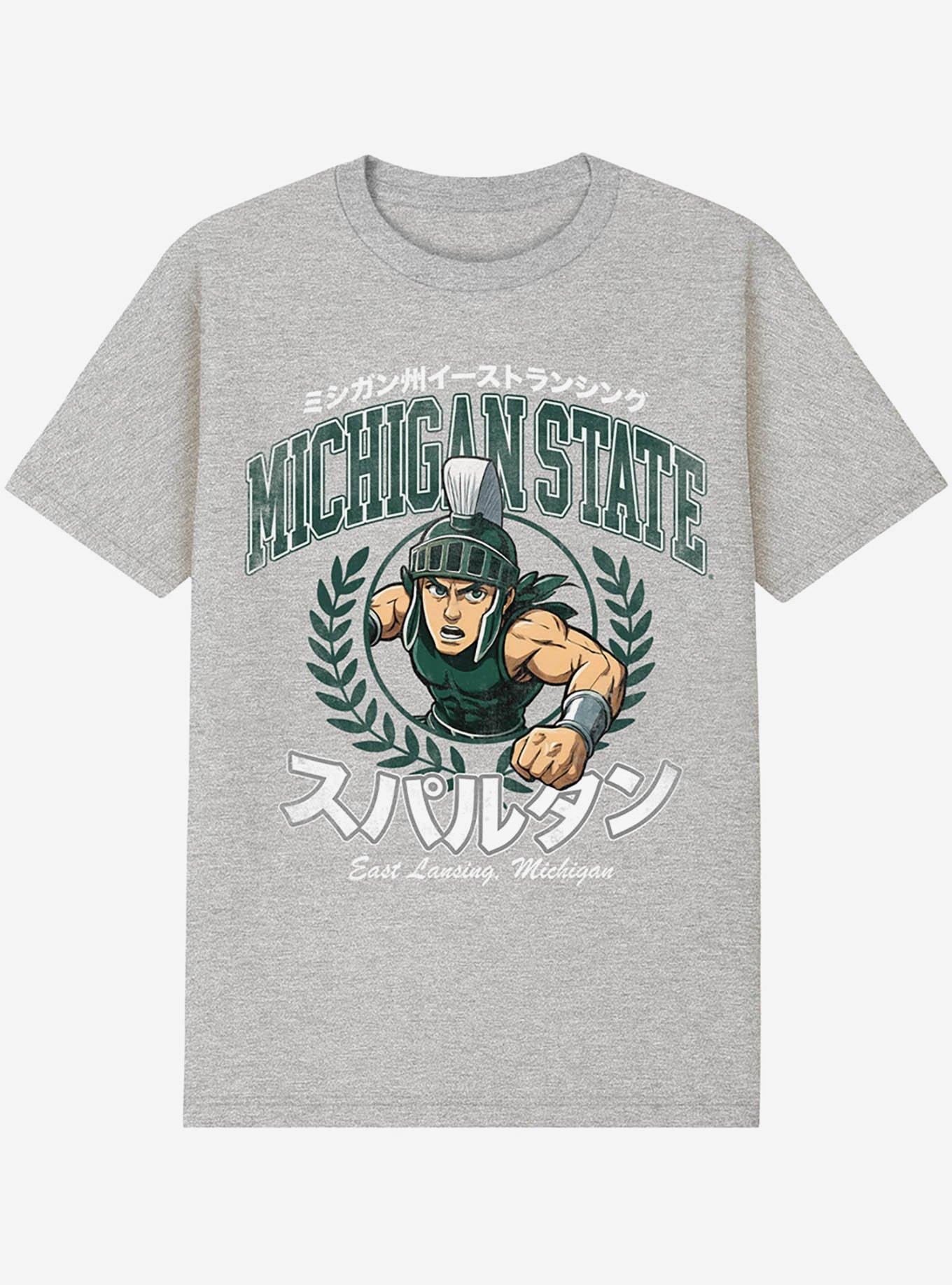 Michigan State University Fierce Anime Mascot T-Shirt, , hi-res