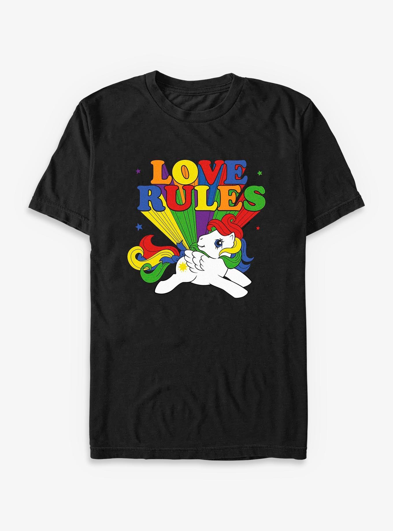 My Little Pony Retro Love Rules T-Shirt, , hi-res