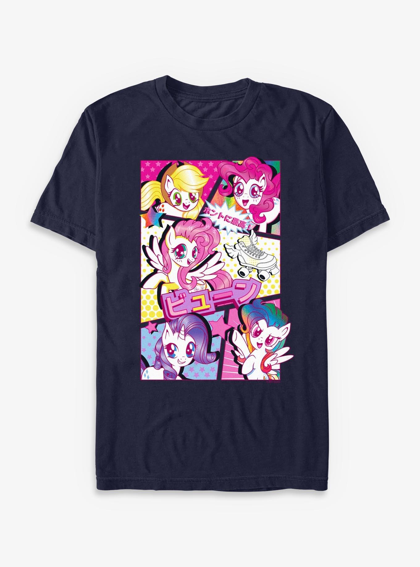 My Little Pony Japanese Panels T-Shirt, , hi-res