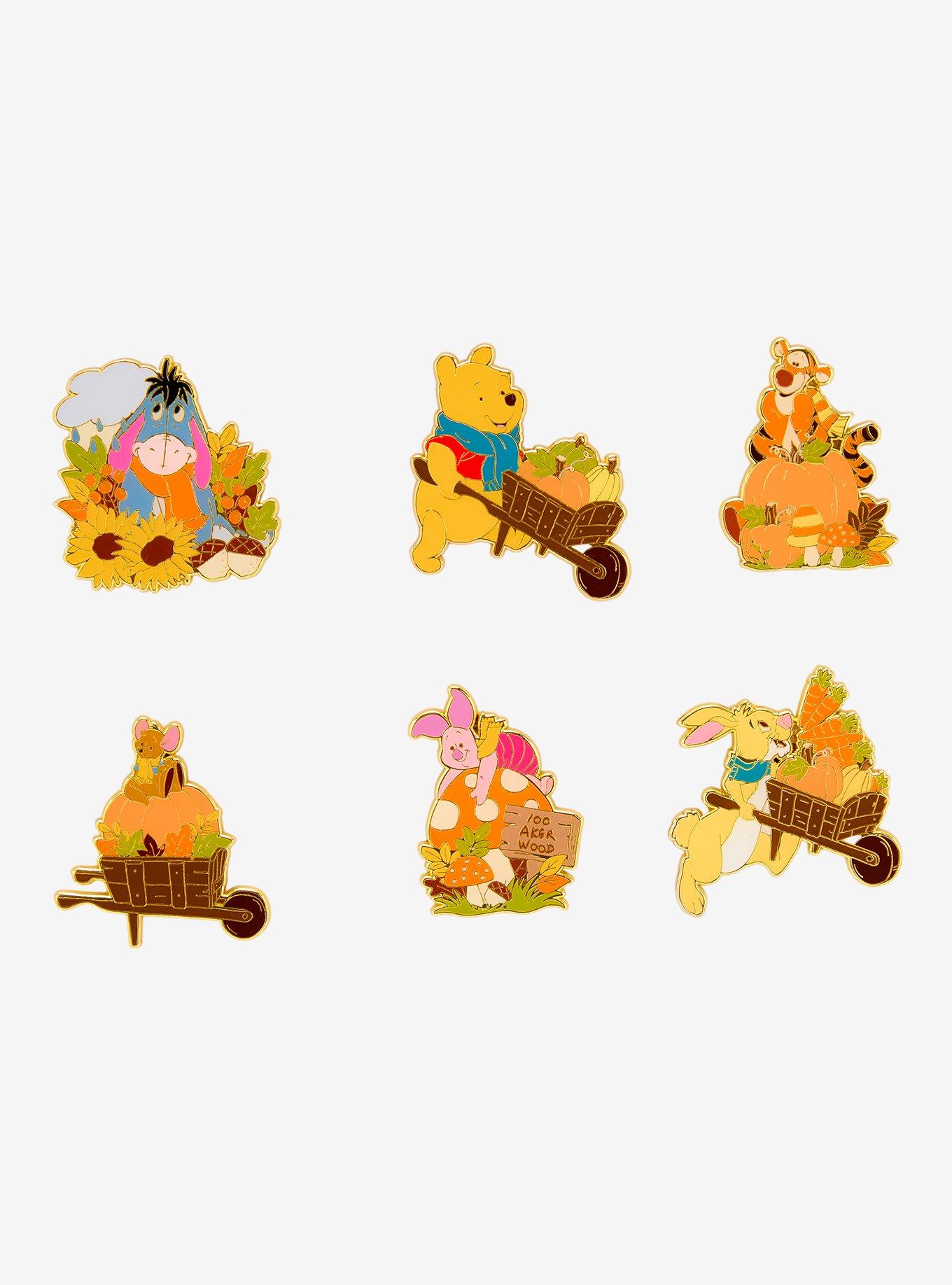 Loungefly Disney Winnie the Pooh Pumpkin Harvest Blind Box Enamel Pin - BoxLunch Exclusive, , hi-res
