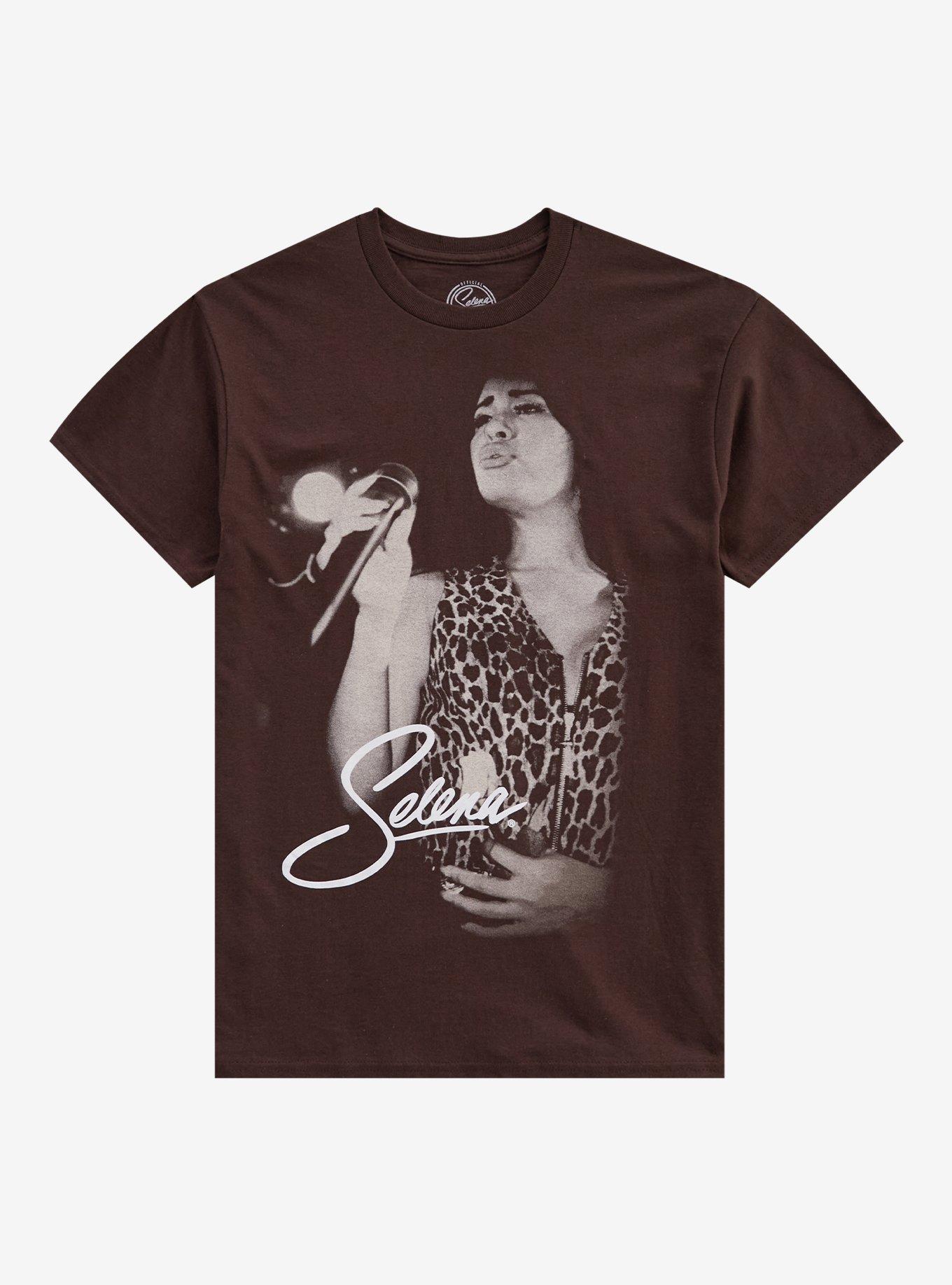 Selena Singing Portrait T-Shirt, , hi-res