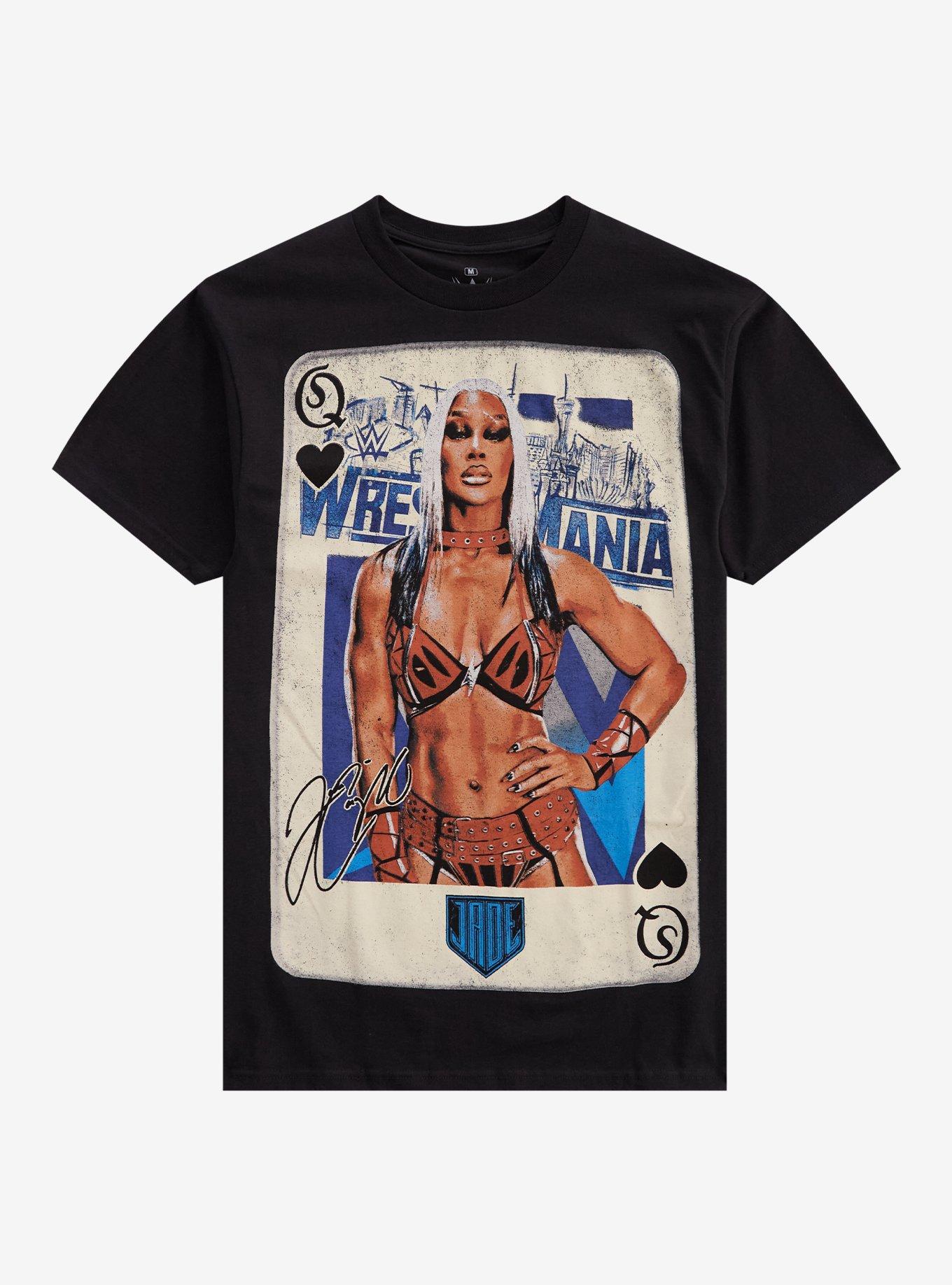 WWE Jade Cargill WrestleMania Card T-Shirt, , hi-res