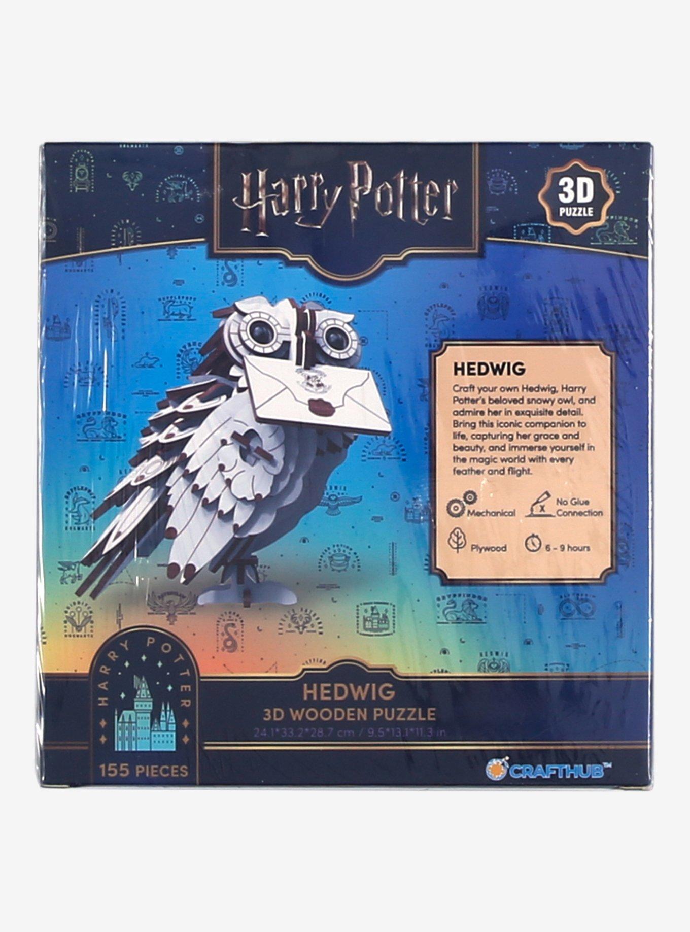 Harry Potter Hedwig 3D Wooden Puzzle, , hi-res