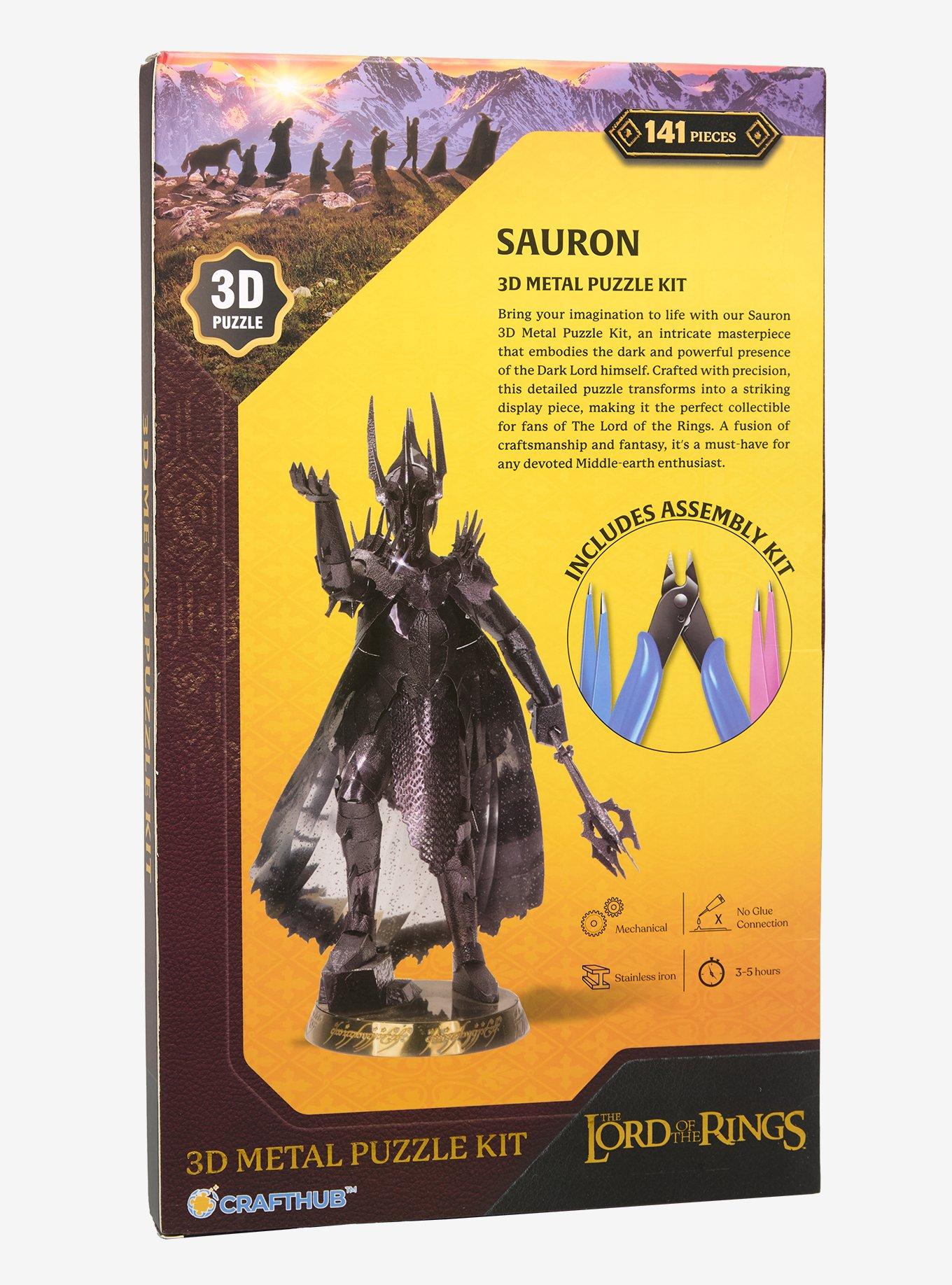 The Lord Of The Rings Sauron 3D Metal Puzzle Kit, , hi-res