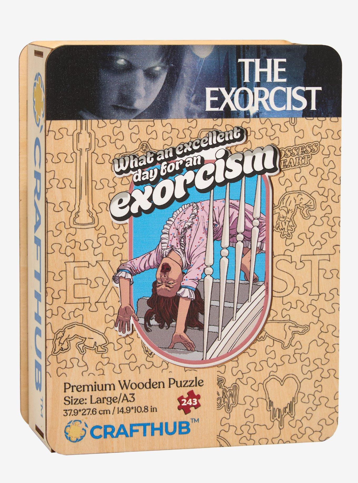 The Exorcist Day For Exorcism Wooden Puzzle, , hi-res