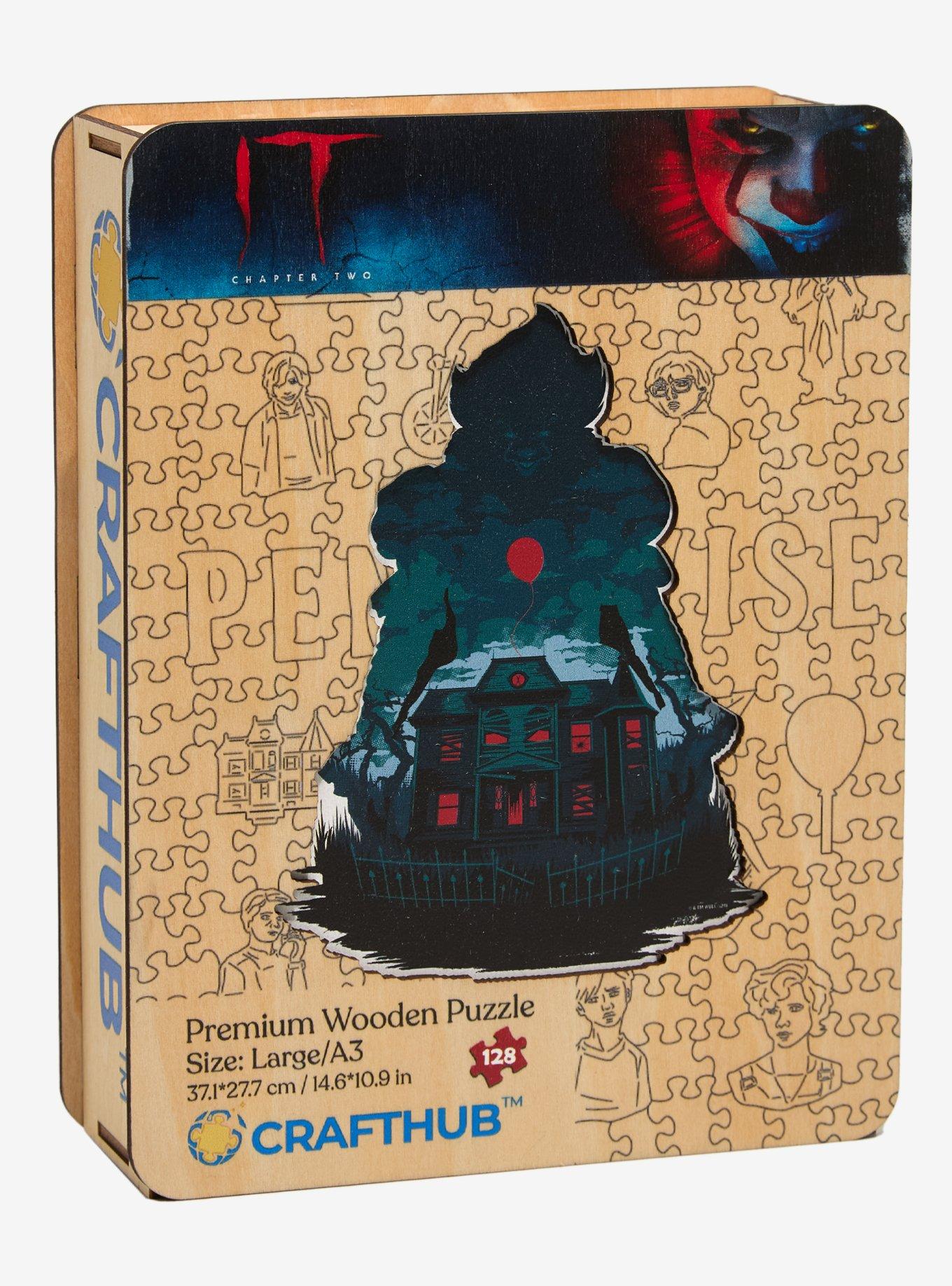 IT: Chapter Two Pennywise Wooden Puzzle | Hot Topic
