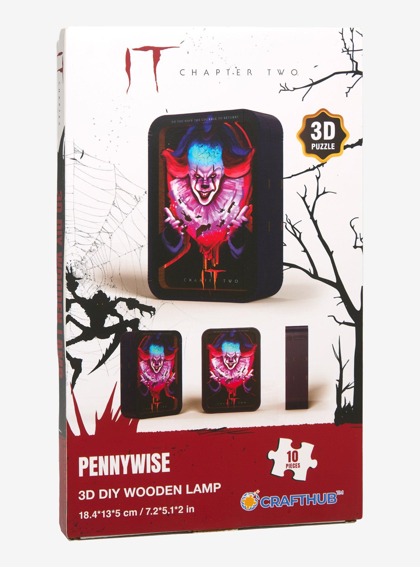 IT: Chapter Two 3D LED Lamp Wooden Puzzle