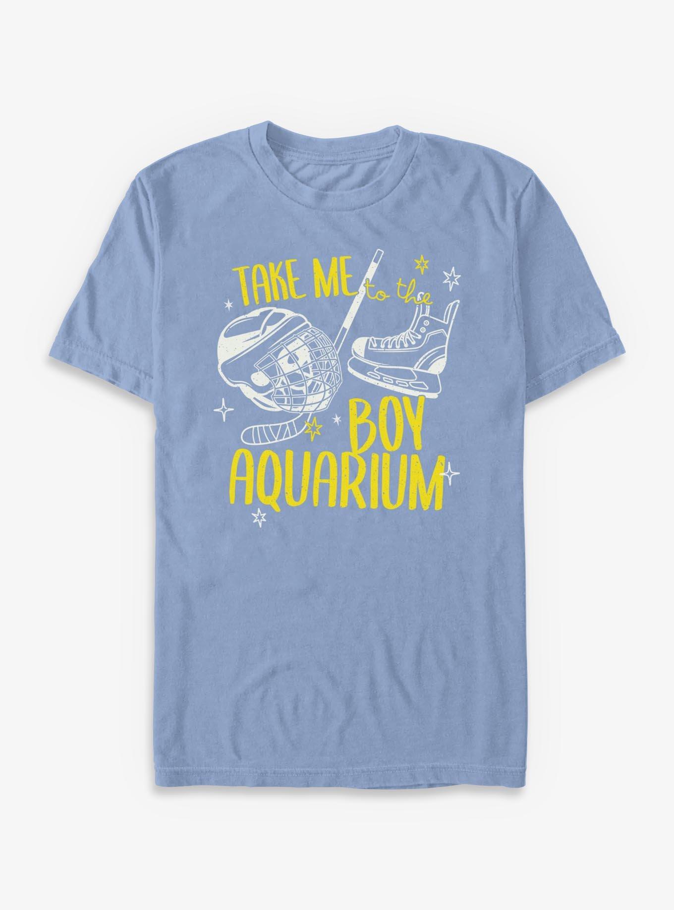 Hockey Take Me To The Boy Aquarium Garment Dye T-Shirt, , hi-res