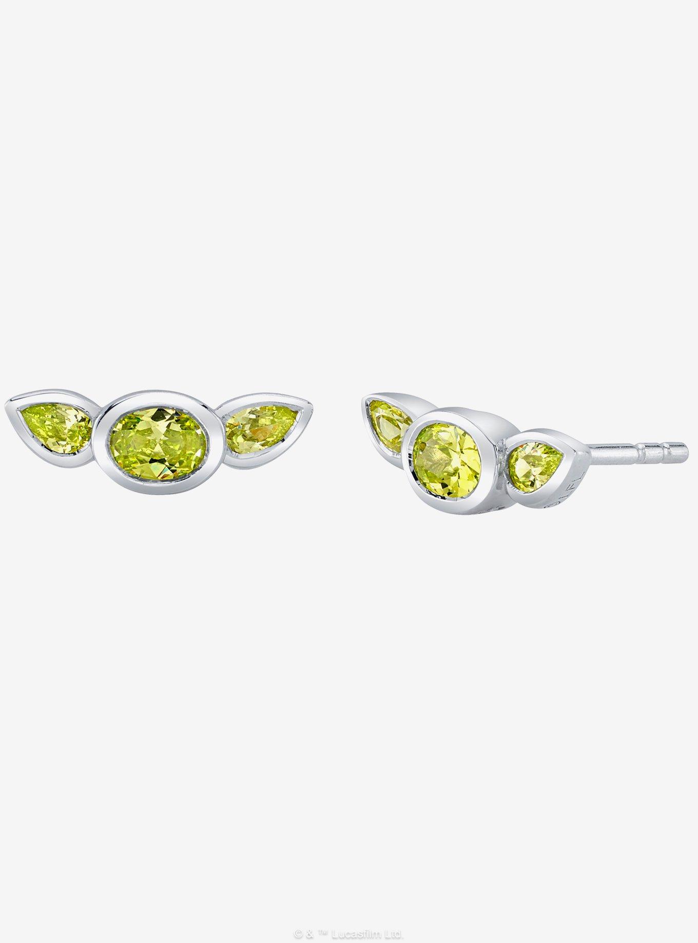 Star Wars X RockLove Crystal Grogu Stud Earrings, , hi-res