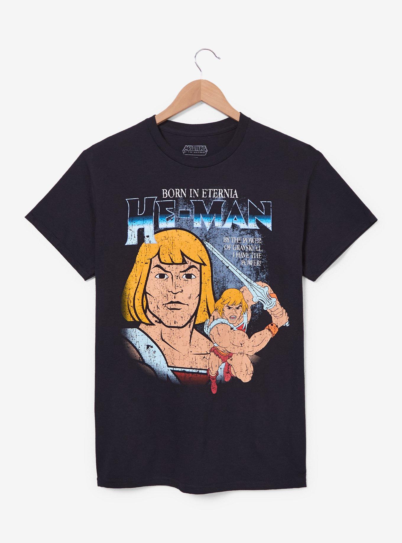 Masters of the Universe He-Man Graphic T-Shirt — BoxLunch 