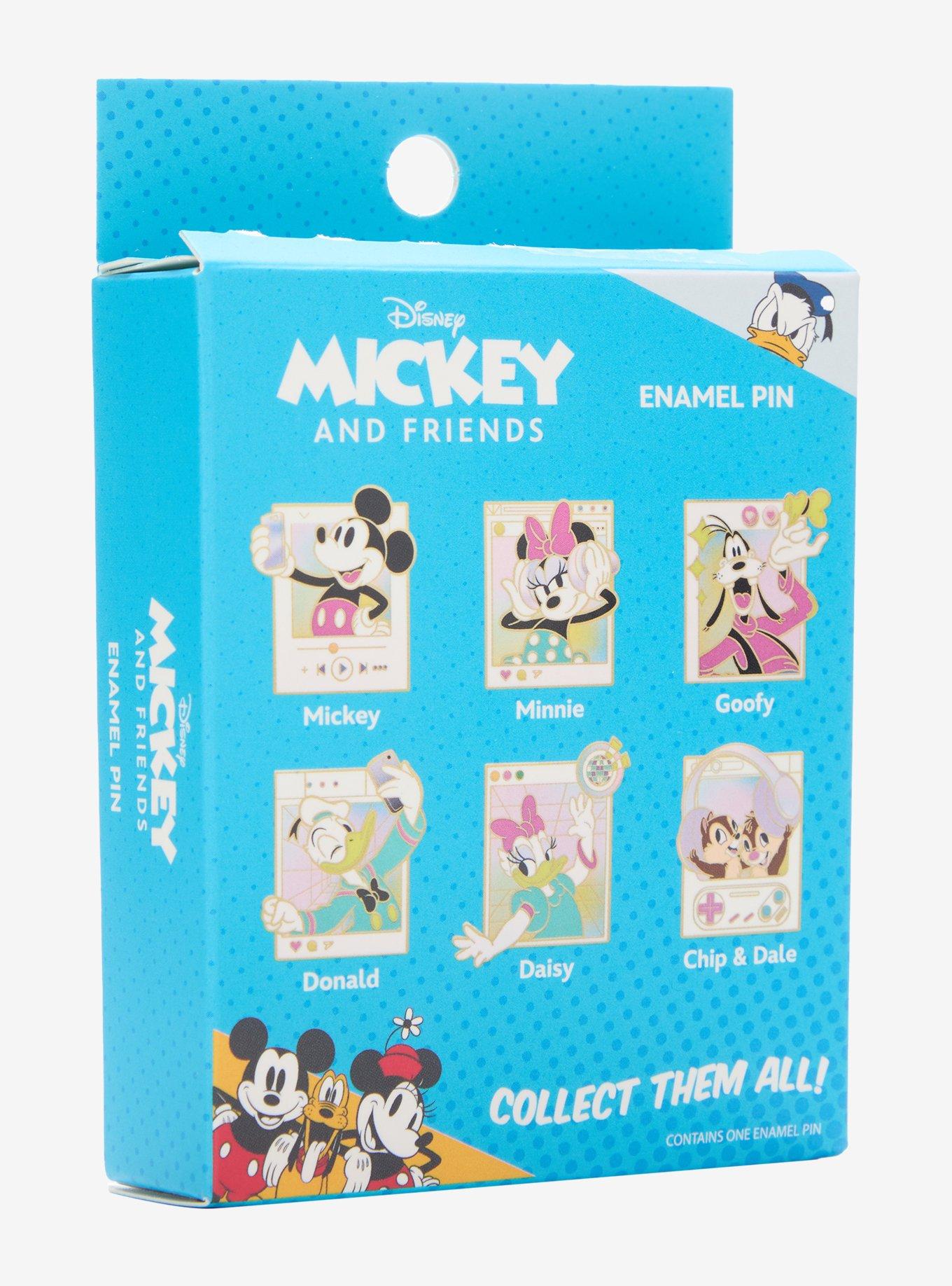 Disney Mickey and Friends Tech Frames Blind Box Enamel Pin - BoxLunch Exclusive, , hi-res