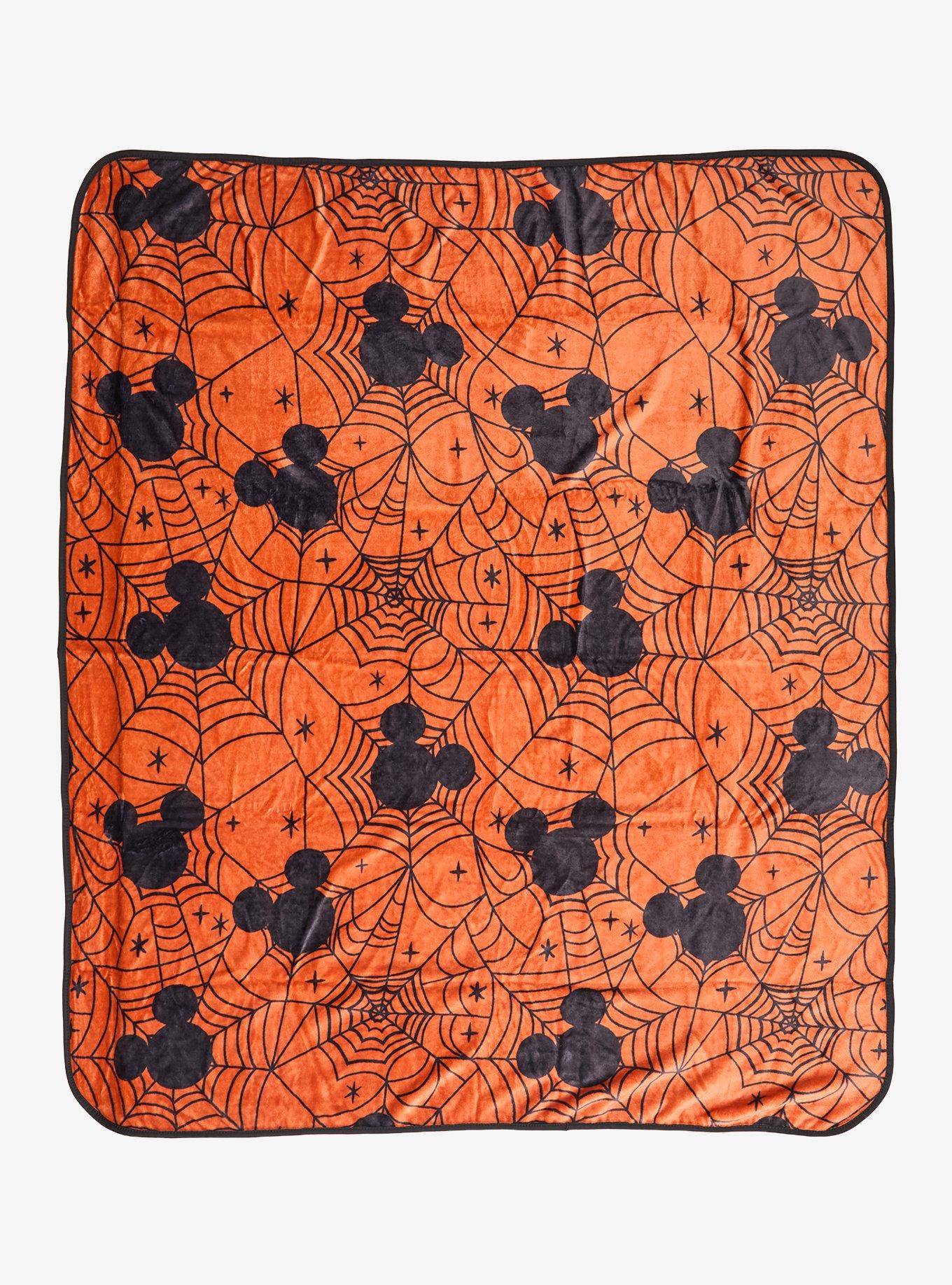 Disney Mickey Mouse Spiderweb Throw Blanket, , hi-res