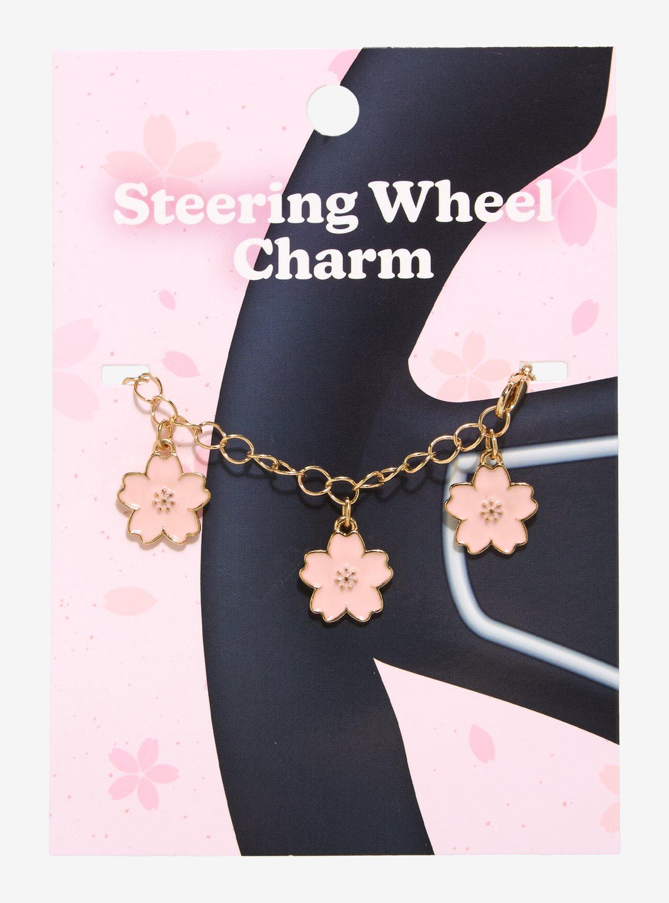 Sakura Flower Steering Wheel Charm, , hi-res