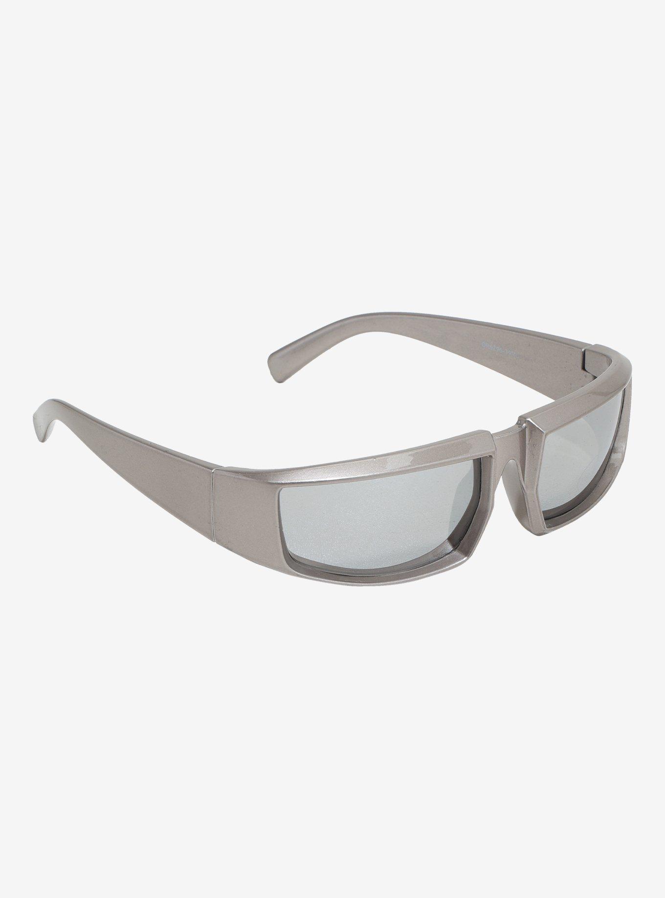 Grey Sporty Sunglasses, , hi-res