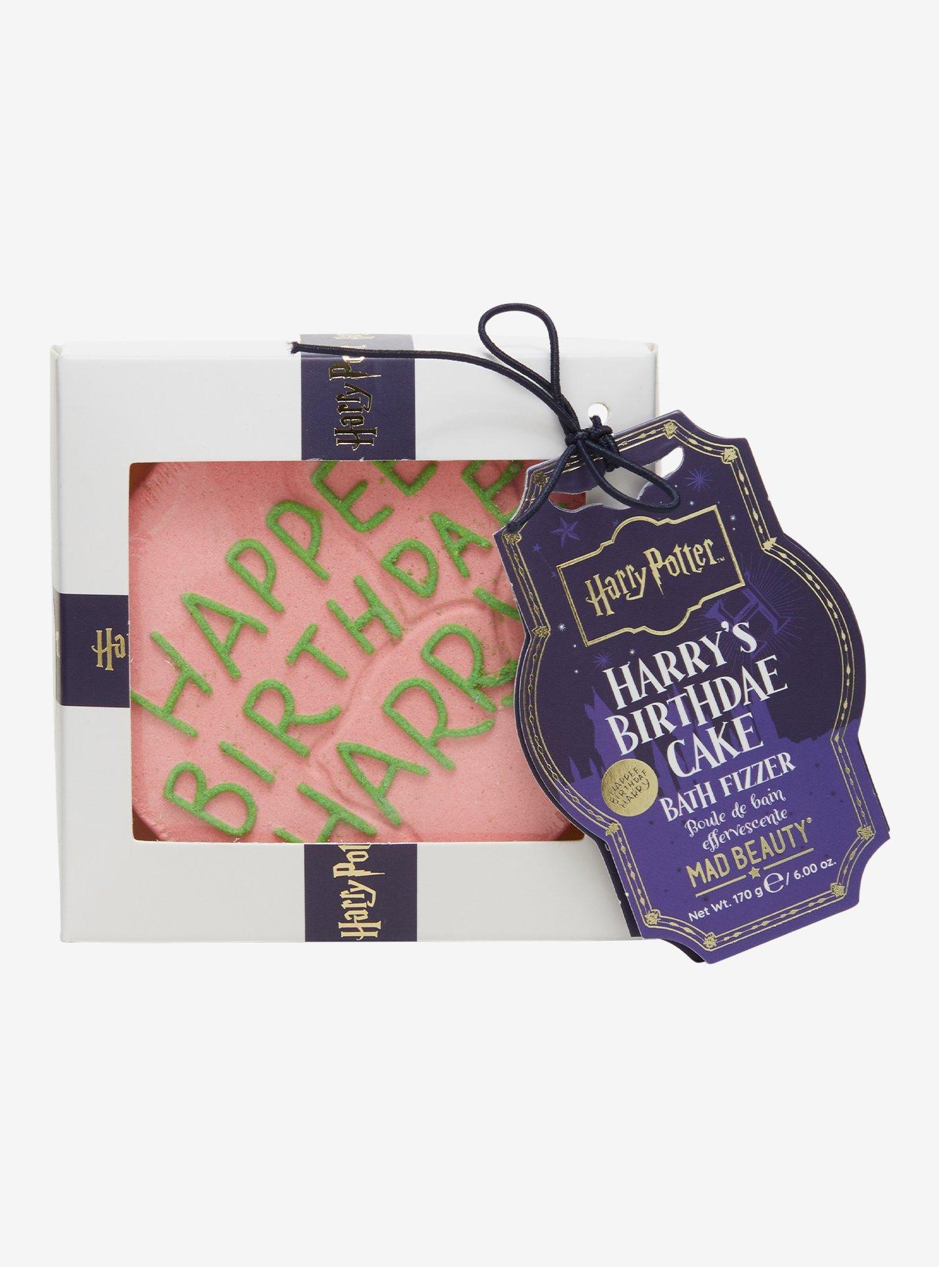Mad Beauty Harry Potter Harry's Birthdae Cake Bath Fizzer, , hi-res
