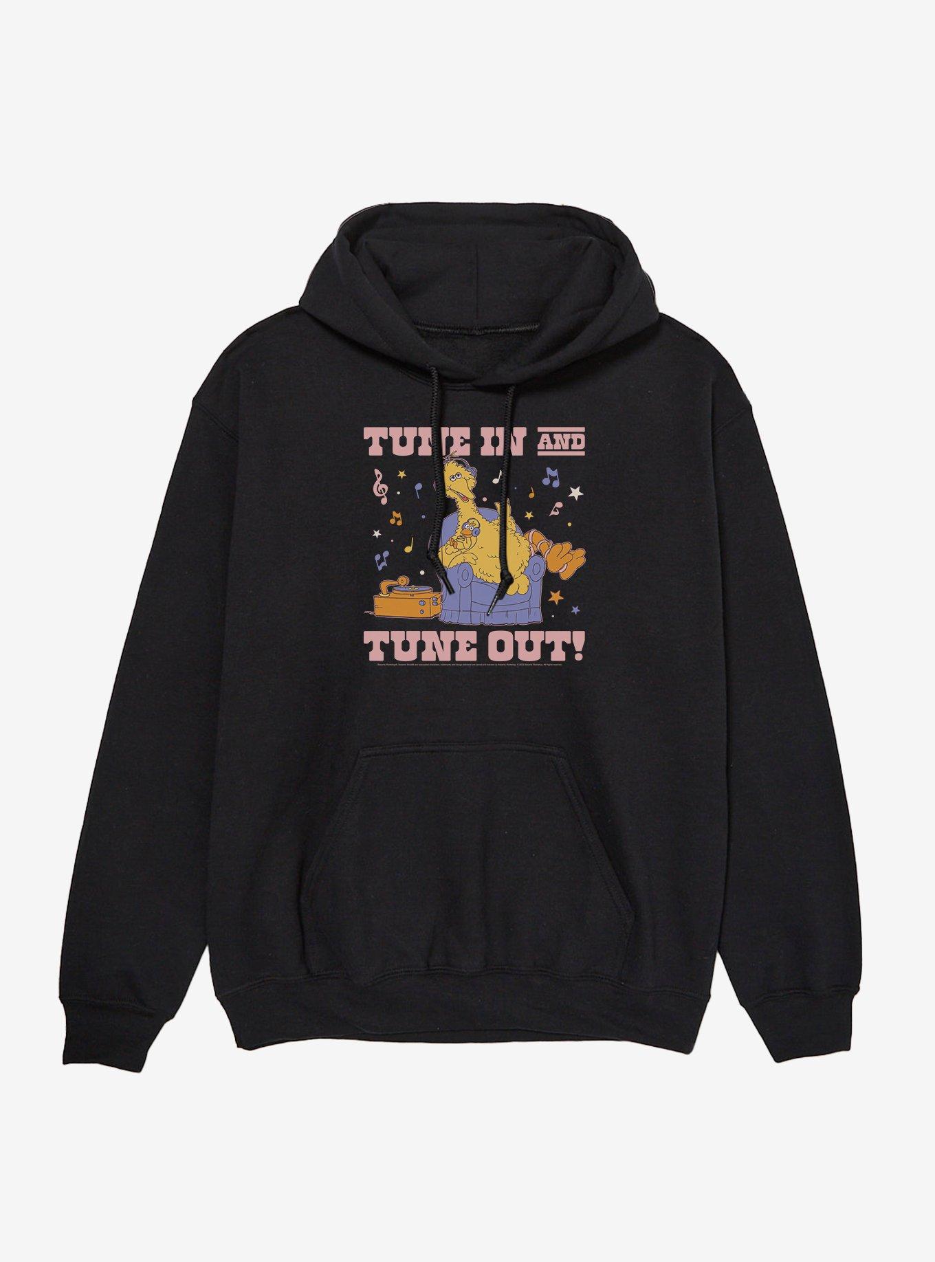 Sesame Street Big Bird Tune In And Tune Out! Hoodie