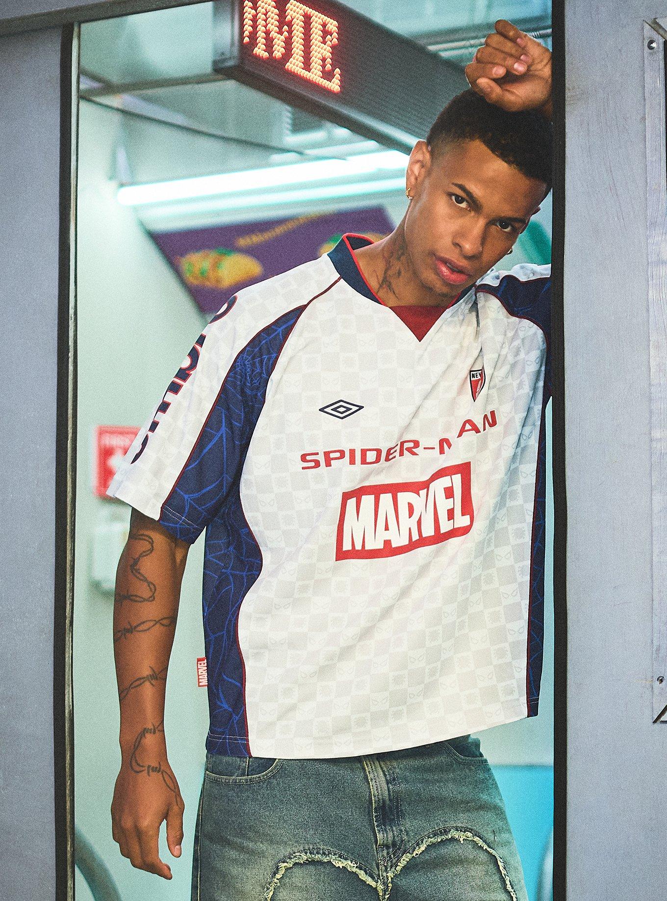 Marvel Spider-Man x Umbro Soccer Jersey - BoxLunch Exclusive, , hi-res