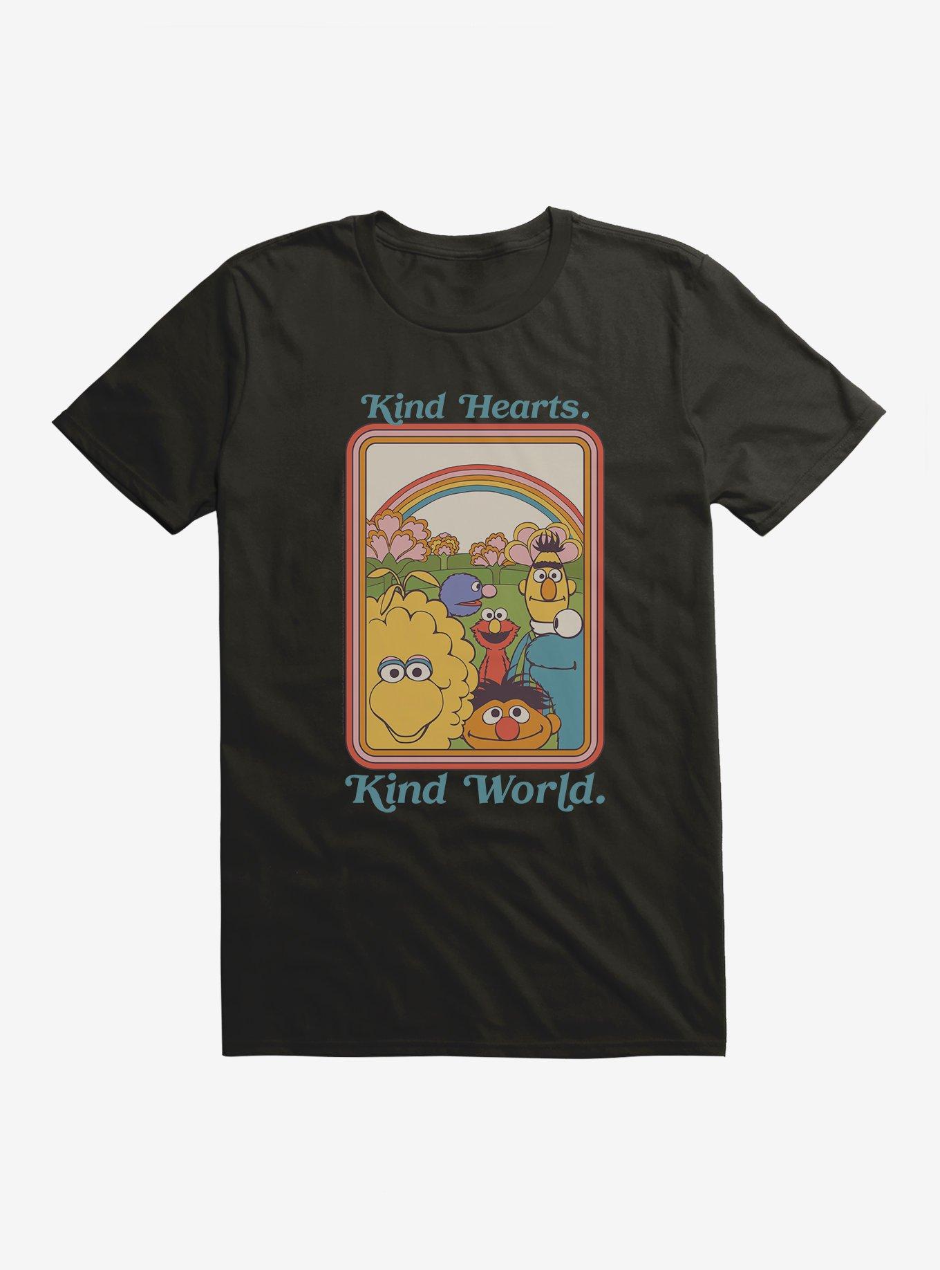 Sesame Street Kind Hearts. Kind World. T-Shirt, , hi-res
