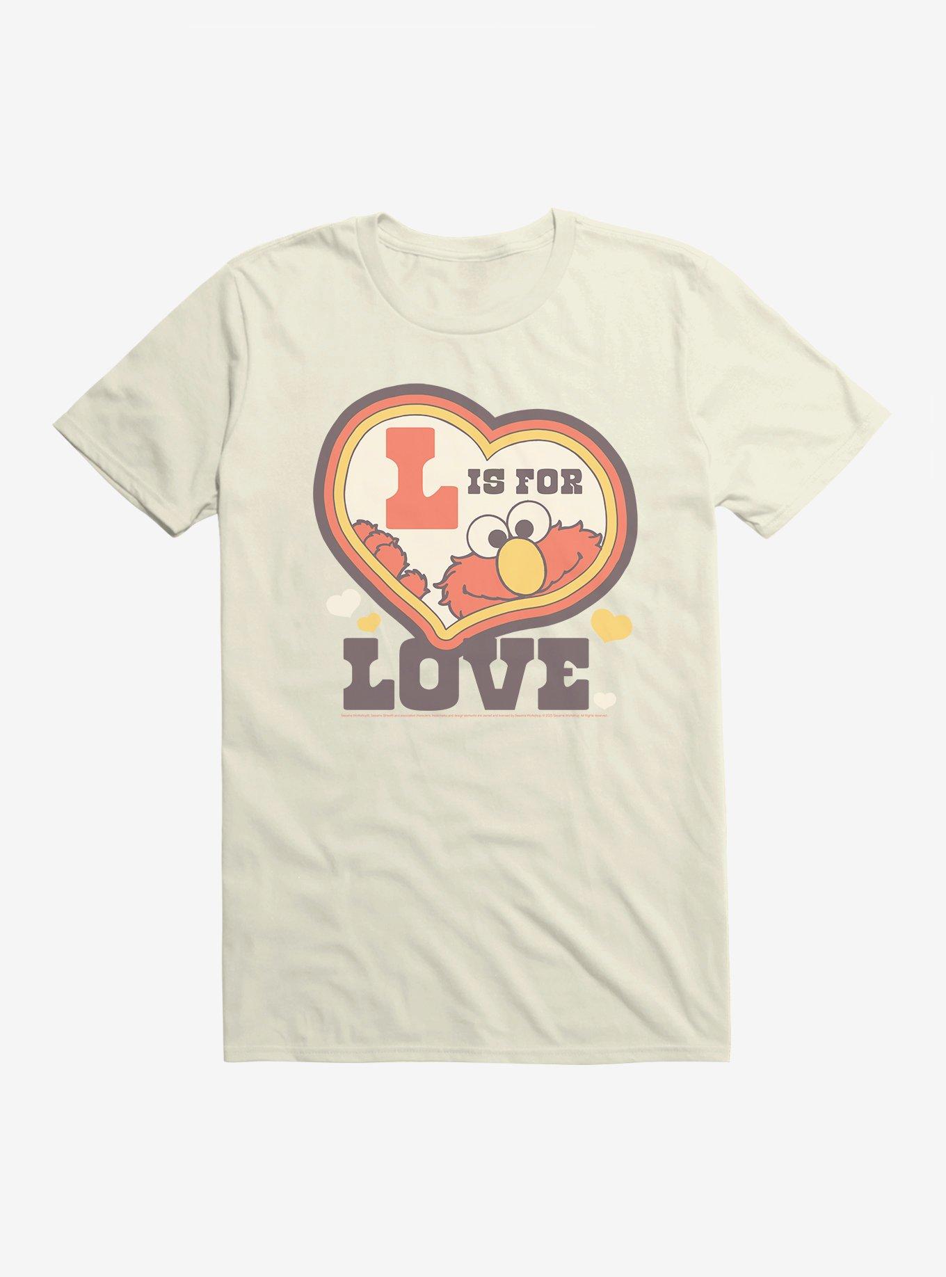 Sesame Street L Is For Love T-Shirt, , hi-res