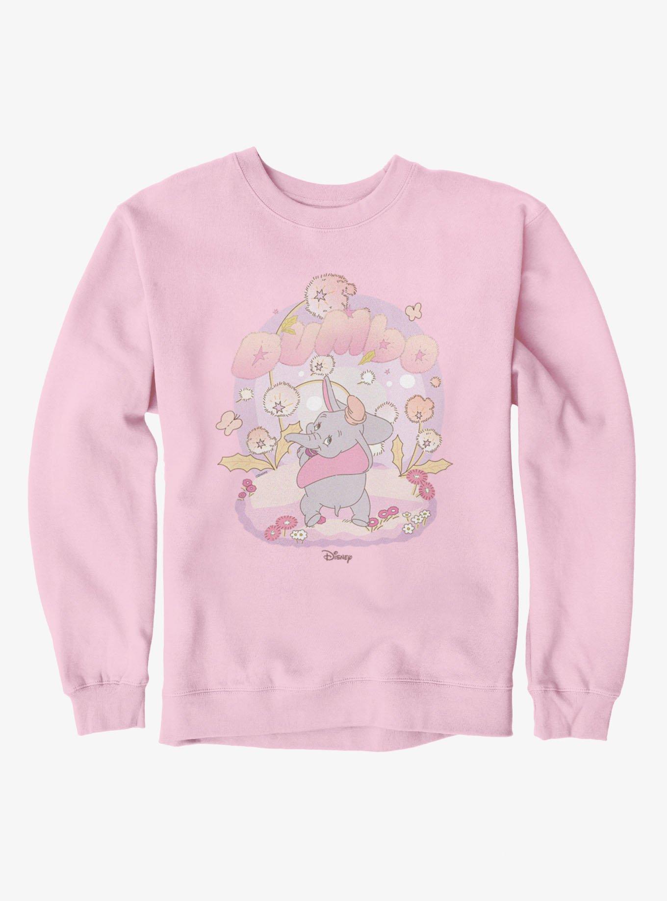 Disney Dumbo Fluffy Flowers Sweatshirt