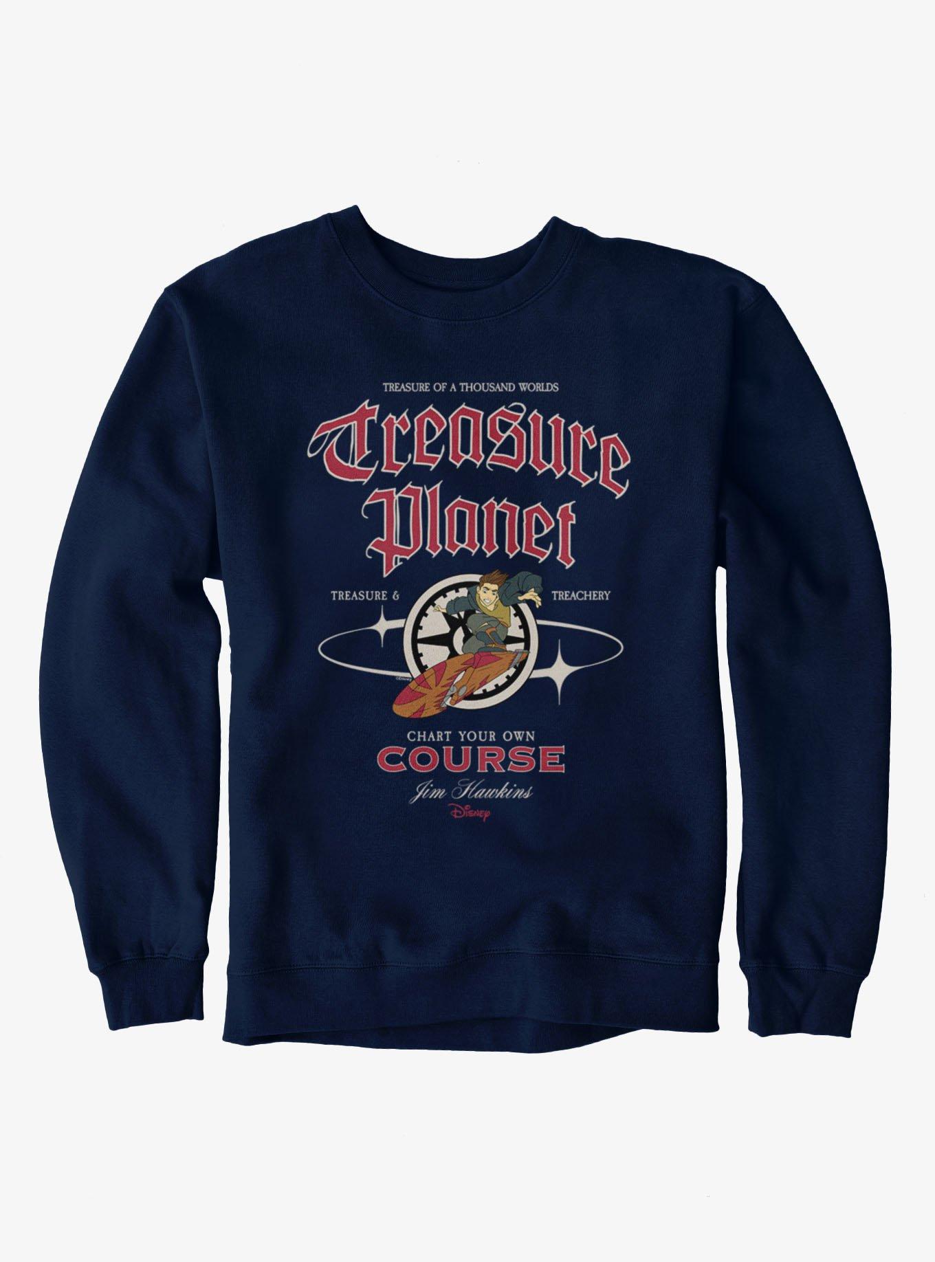 Disney Treasure Planet Chart Your Course Sweatshirt
