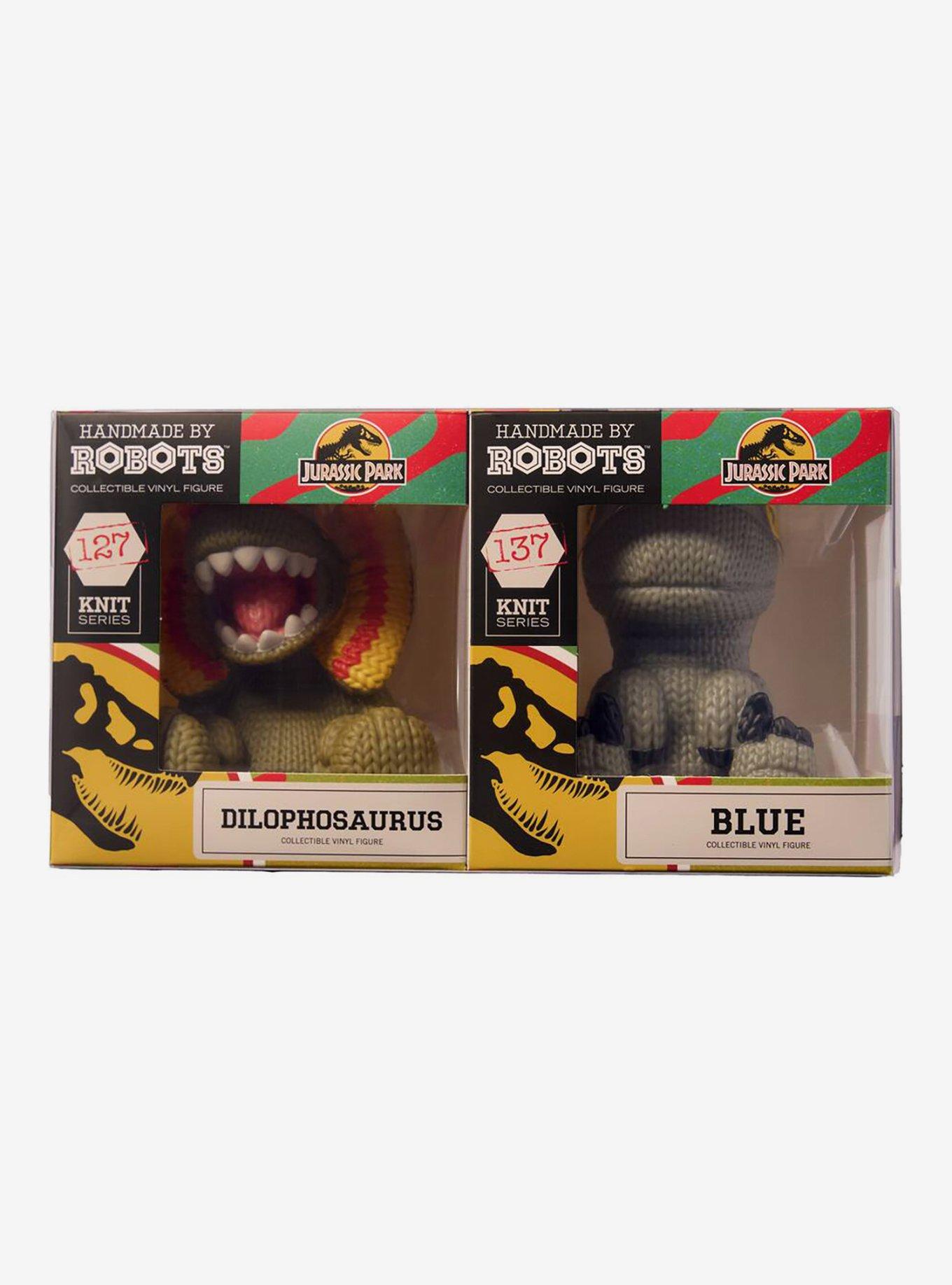 Handmade by Robots Jurassic Park Blue & Delophosaurus 2-Pack Vinyl Figure, , hi-res