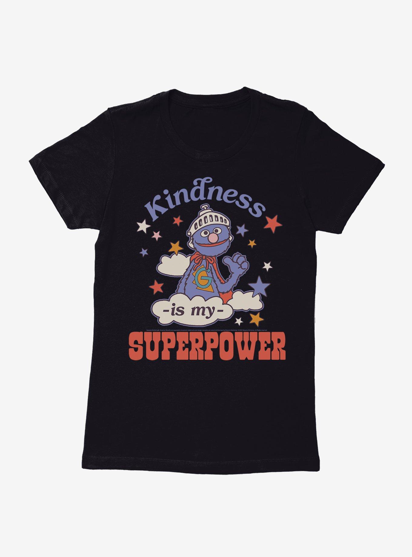 Sesame Street Kindness Is My Superpower Womens T-Shirt, , hi-res