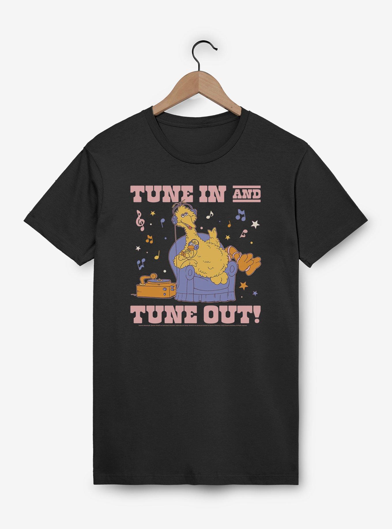 Sesame Street Big Bird Tune In And Tune Out! T-Shirt, , hi-res
