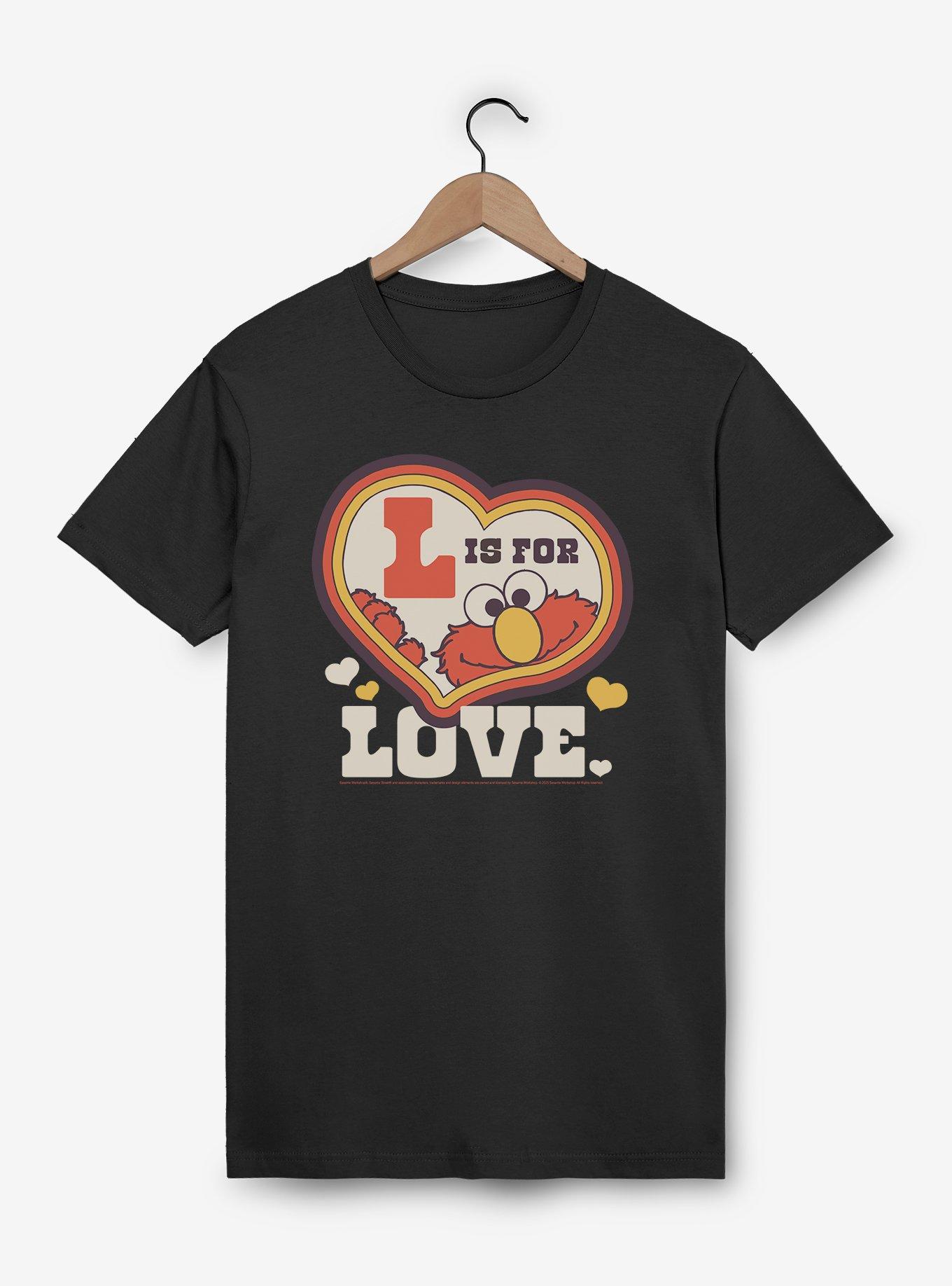 Sesame Street Elmo L Is For Love T-Shirt, , hi-res