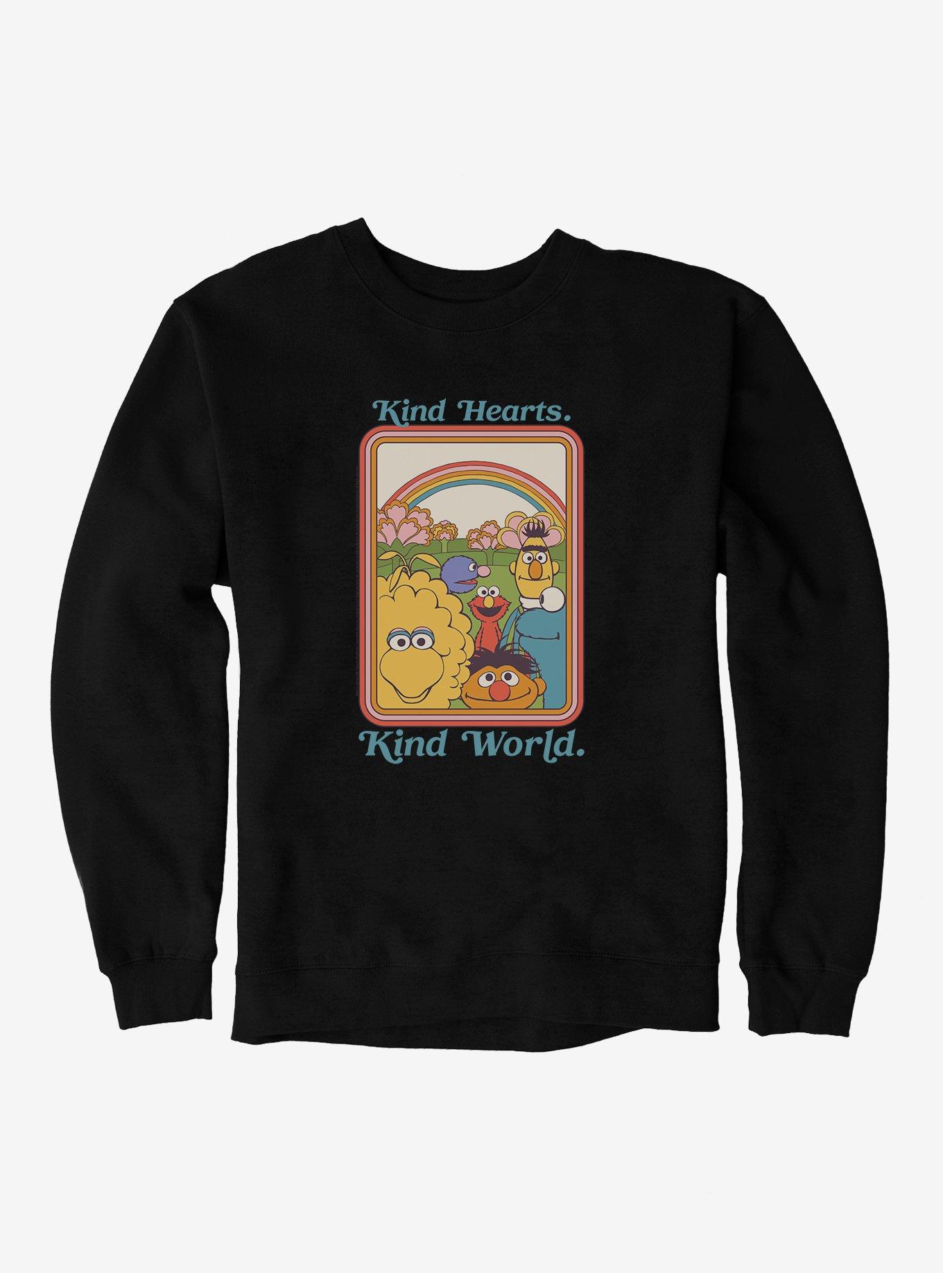 Sesame Street Kind Hearts. Kind World. Sweatshirt, , hi-res