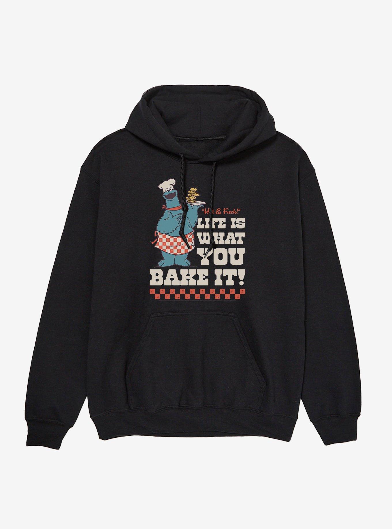 Sesame Street Cookie Monster Life Is What You Bake It! Hoodie, , hi-res