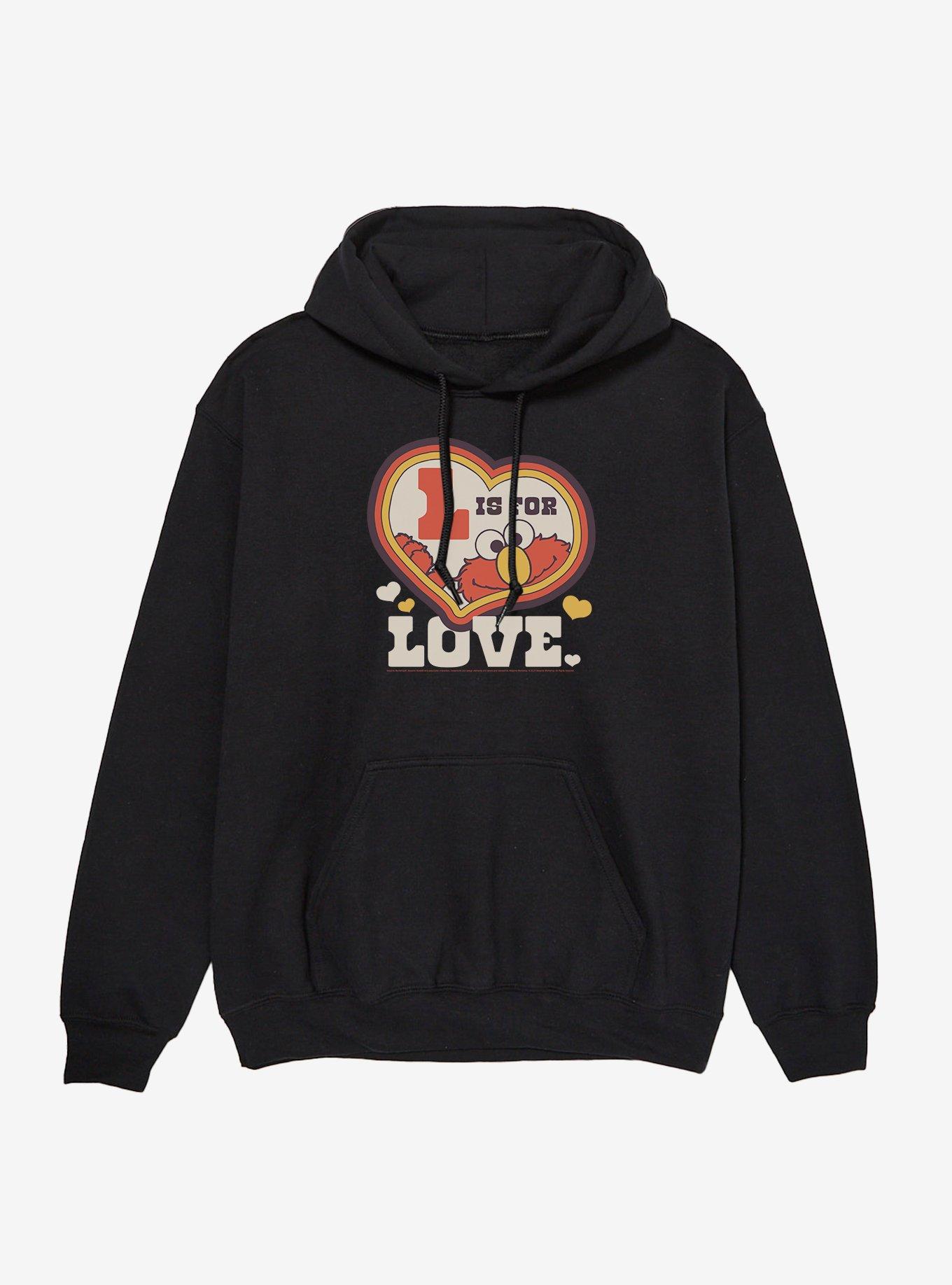 Sesame Street Elmo L Is For Love Hoodie