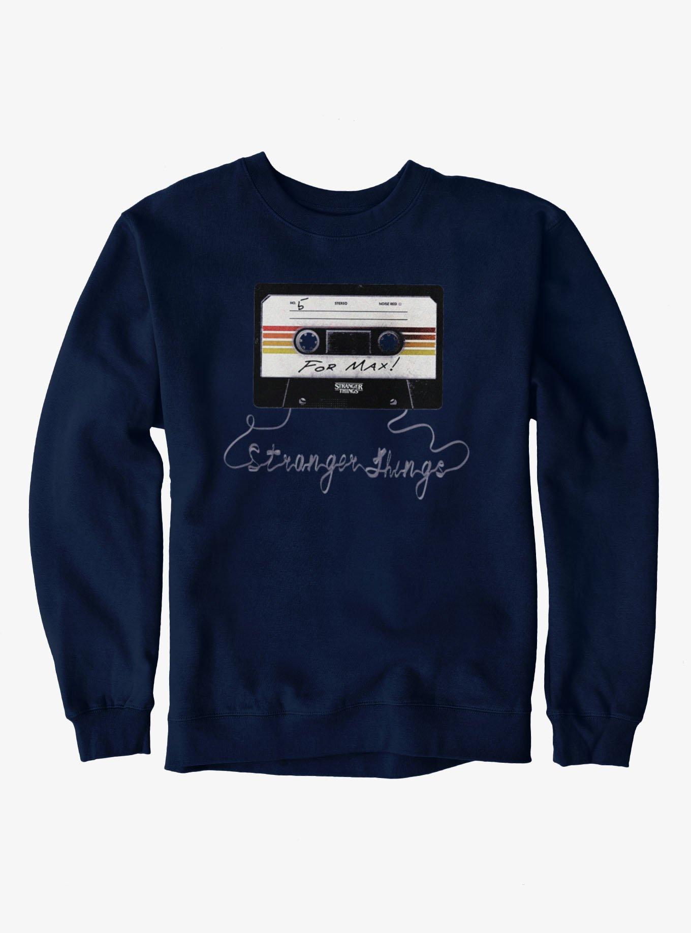 Stranger Things Cassette For Max Sweatshirt, , hi-res